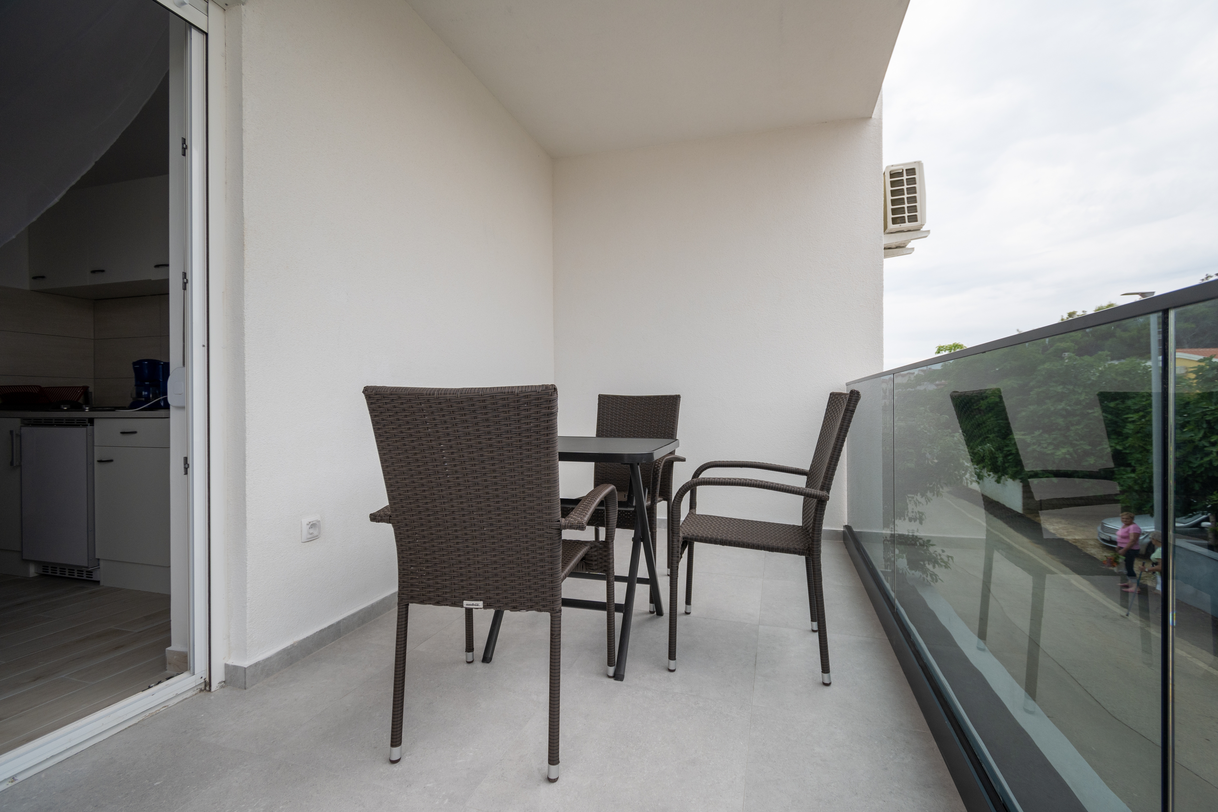 Studio flat with terrace Vir  AS-a