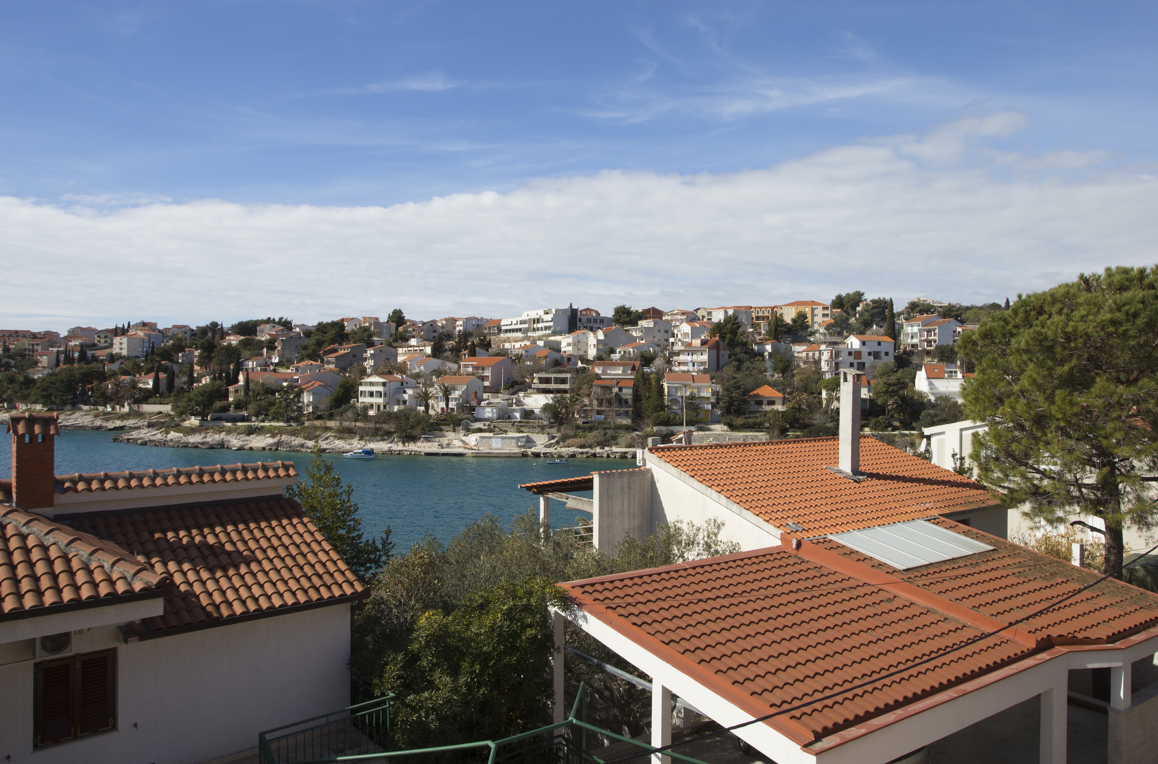 Two bedroom apartment with terrace and sea view Mavarštica, Čiovo  A-c