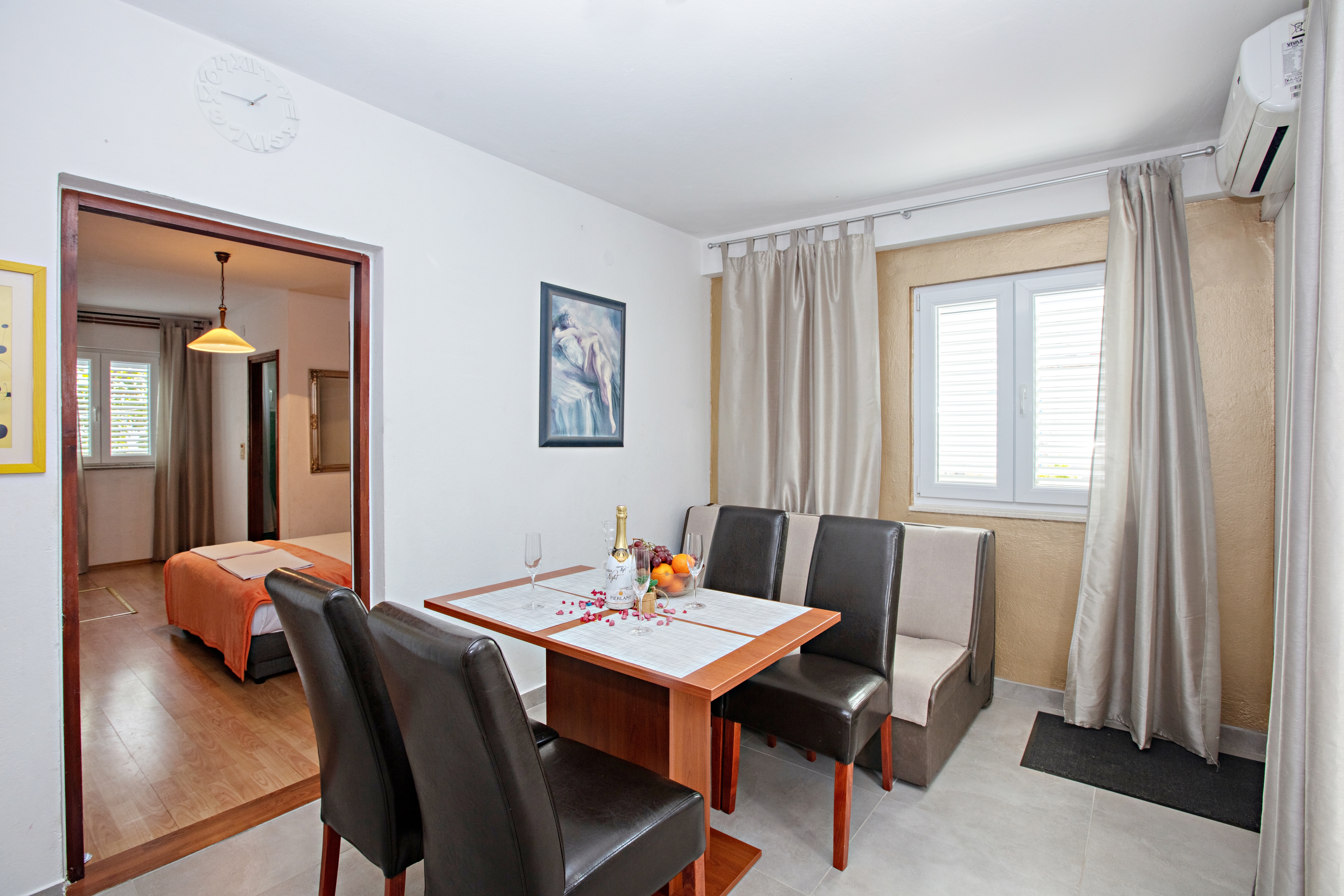 One bedroom apartment with terrace Vodice (A-12721-b)