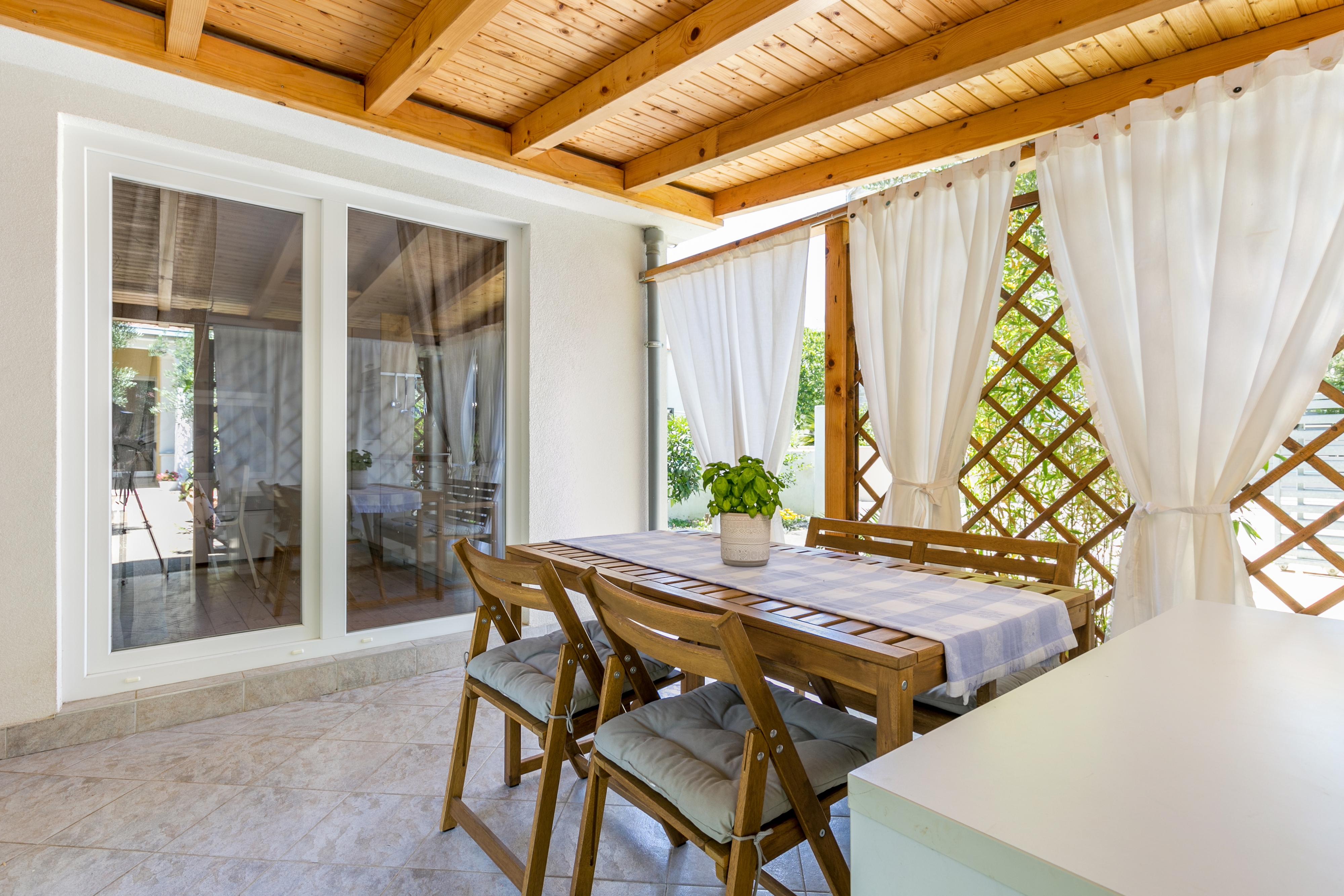 One bedroom apartment with terrace Ražanj, Rogoznica  A-d