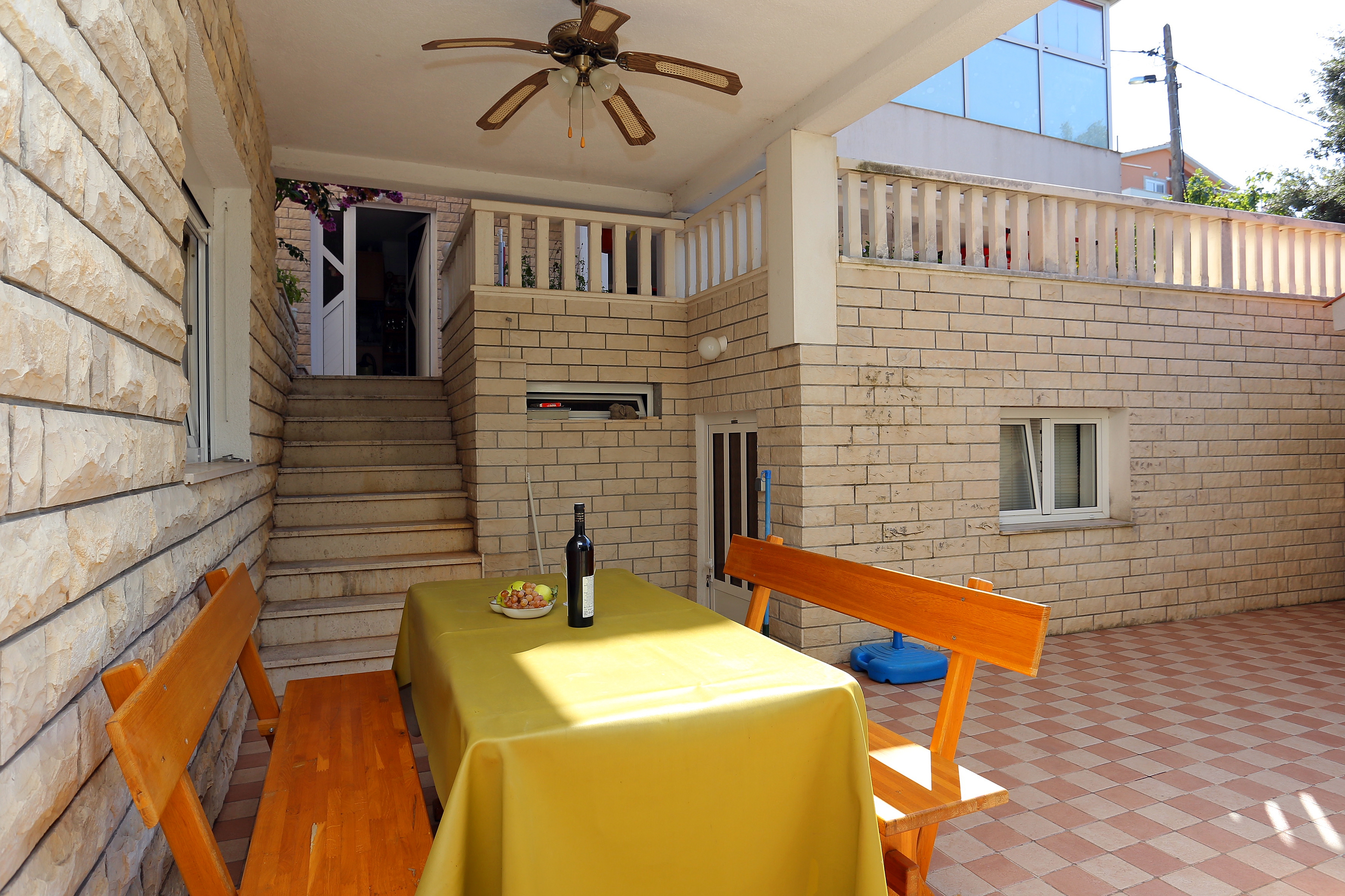 One bedroom apartment with terrace Seget Vranjica, Trogir (A-12760-a)