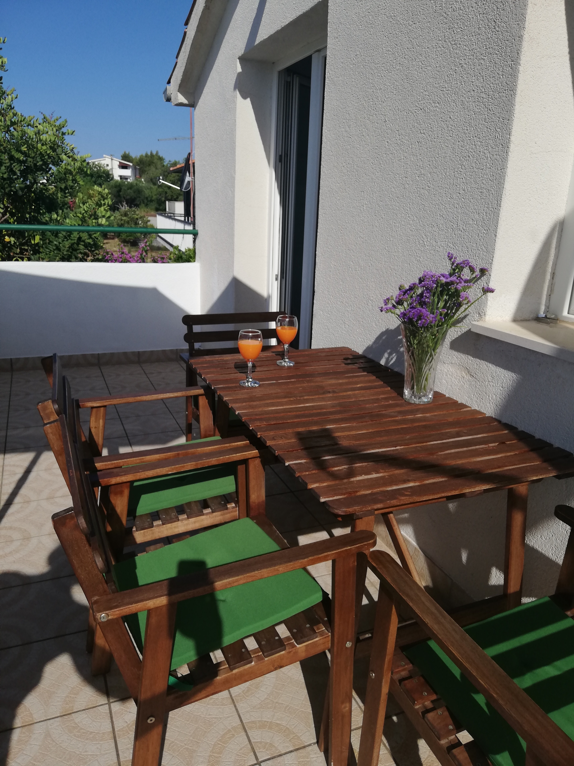 One bedroom apartment with terrace and sea view Zavala, Hvar  A-c