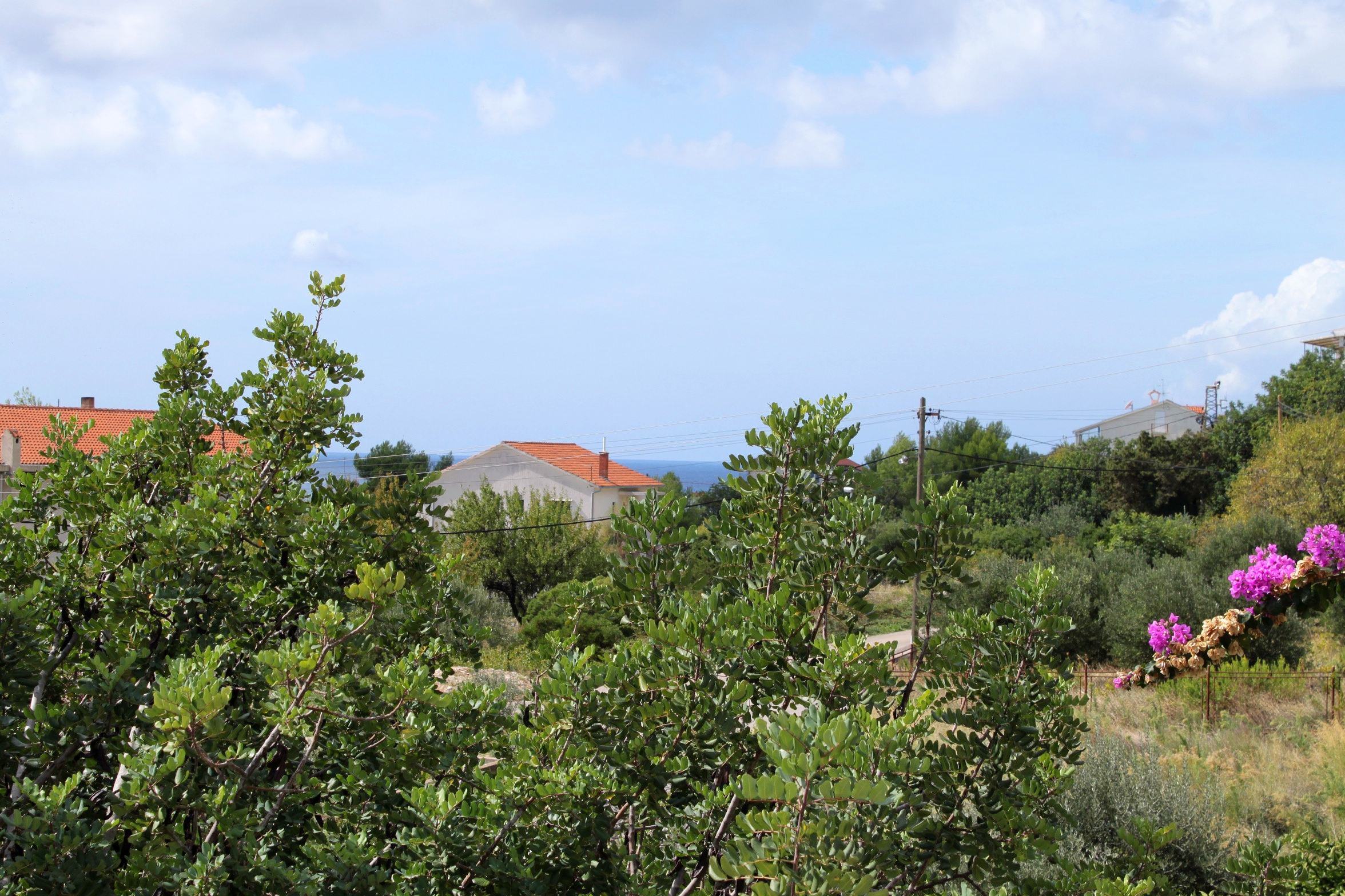 One bedroom apartment with terrace and sea view Zavala, Hvar  A-c
