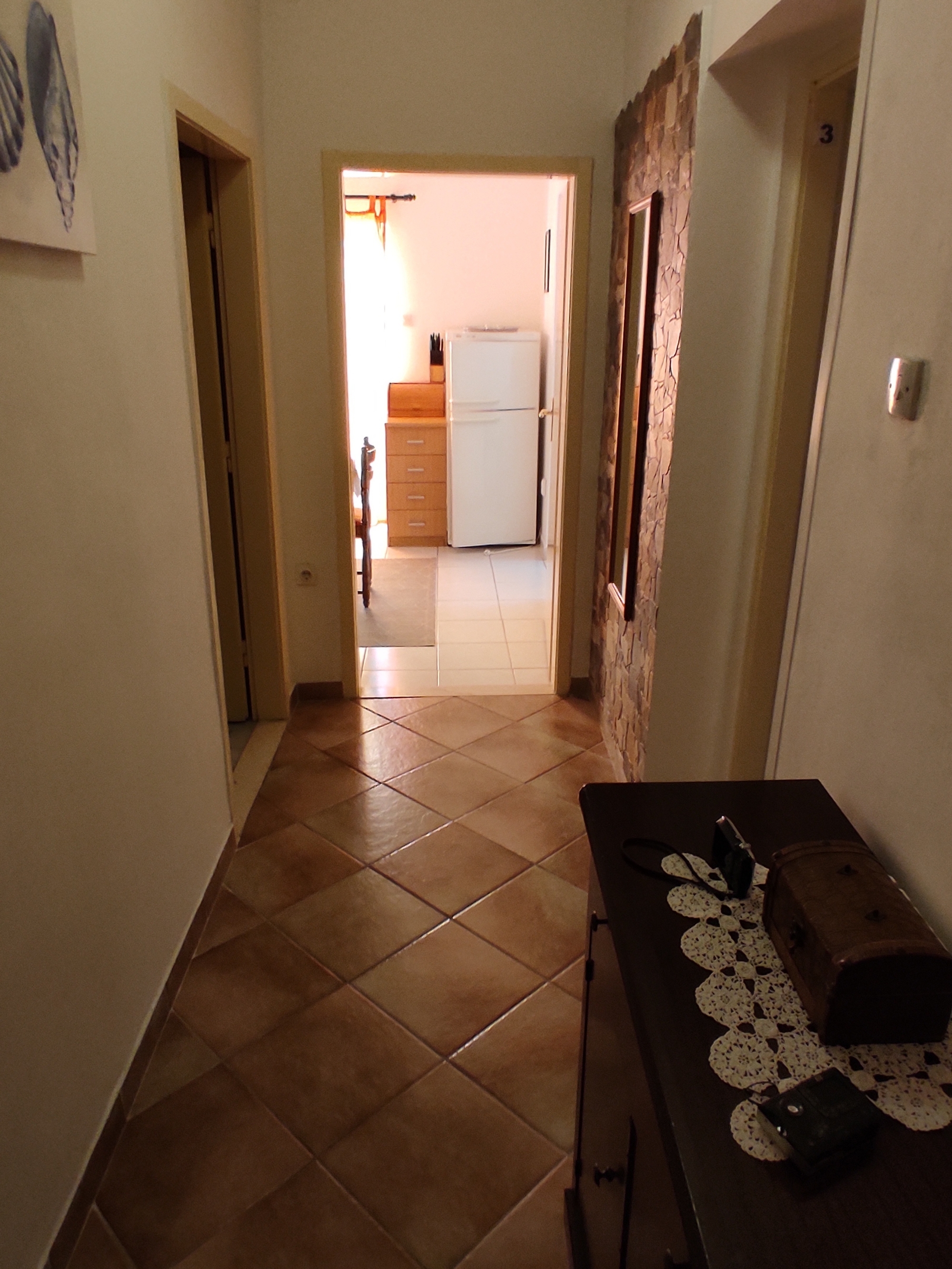Two bedroom apartment with balcony and sea view Slatine, Čiovo  A-a