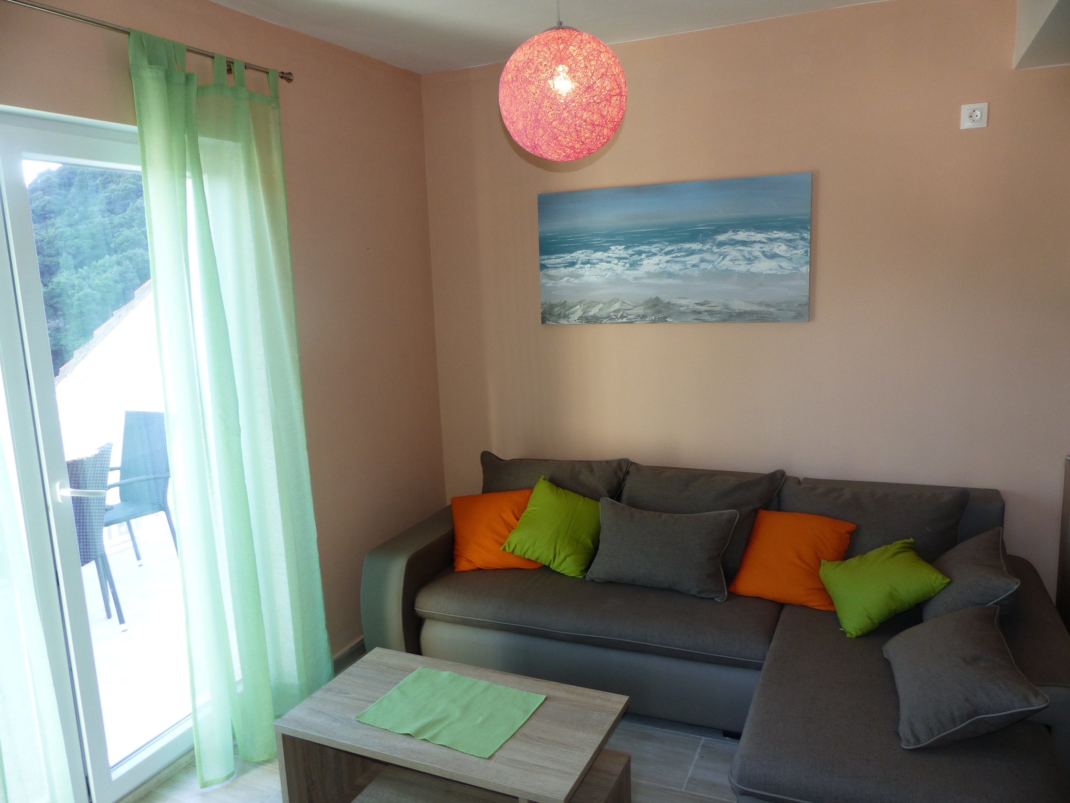 One bedroom apartment with balcony and sea view Cove Saplunara, Mljet (A-12849-a) One bedroom apartment with balcony and sea view Cove Saplunara, Mljet (A-12849-a)