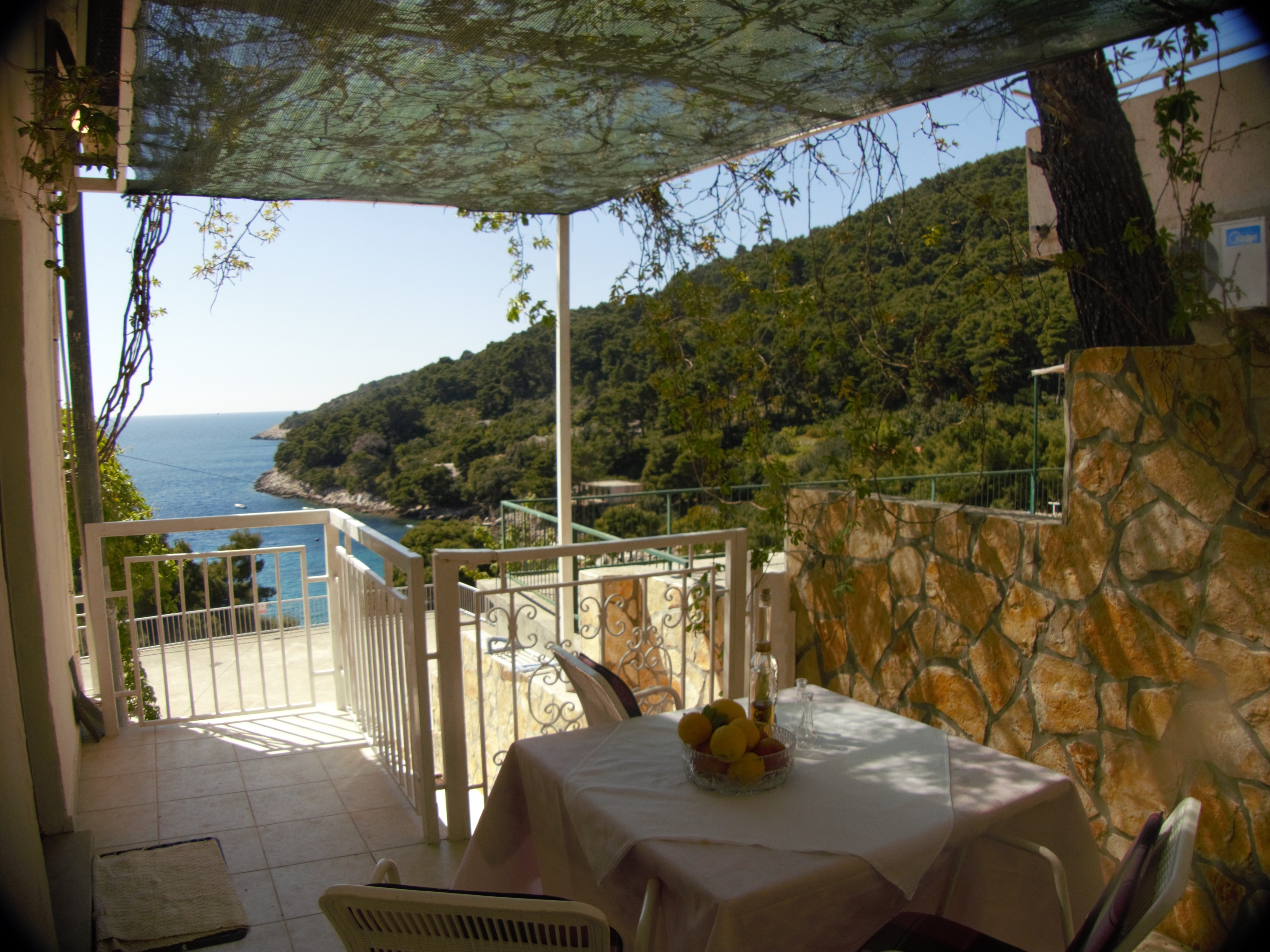 Studio flat with terrace and sea view Cove Saplunara, Mljet (AS-12849-a) Studio flat with terrace and sea view Cove Saplunara, Mljet (AS-12849-a)