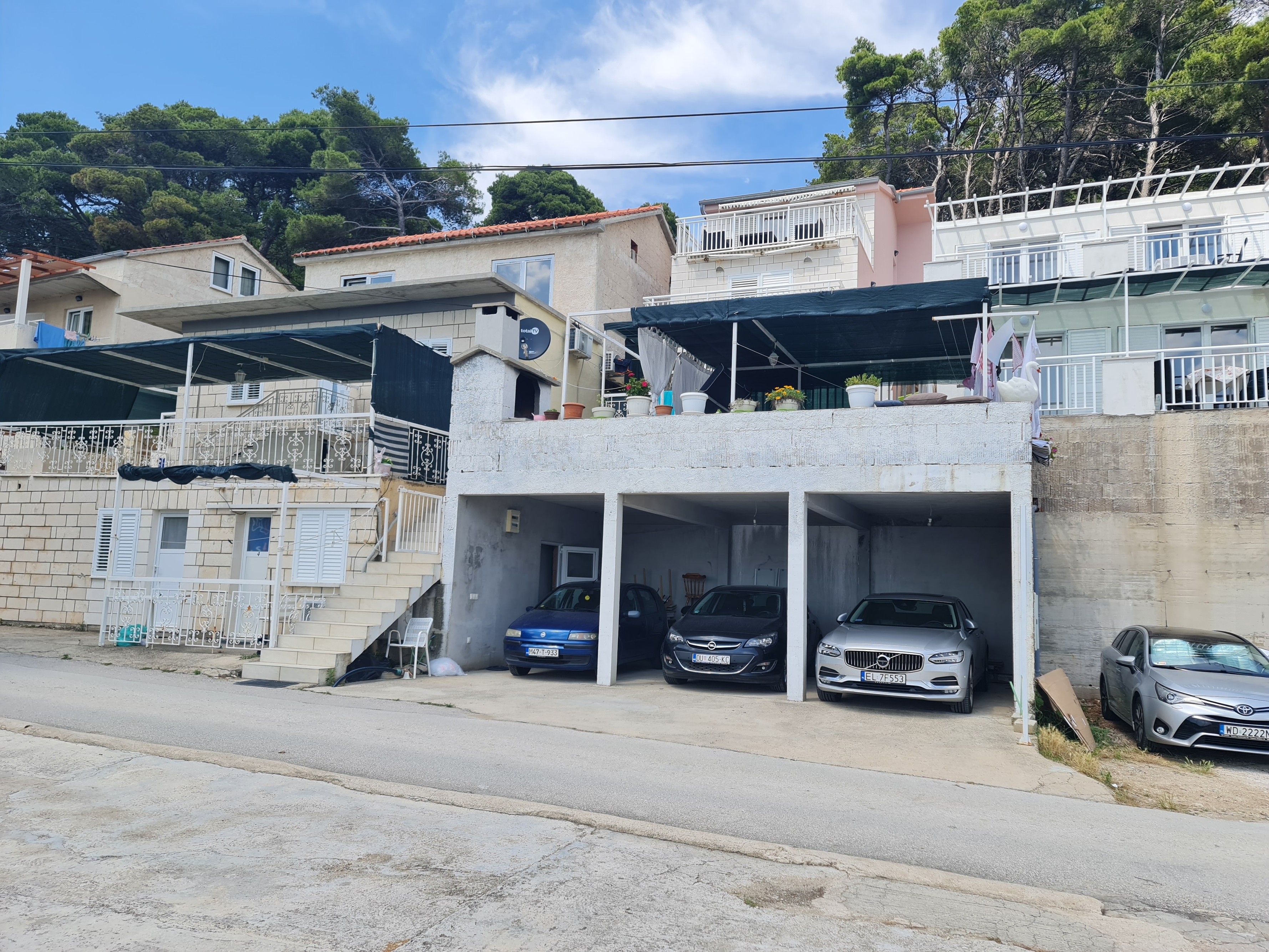 Studio flat with terrace and sea view Cove Saplunara, Mljet  AS-b