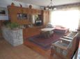 Living room Orebić, Living room in the apartment, air condition available, (pet friendly) and WiFi.