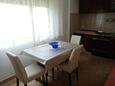 Dining room Orebić, Dining room in the studio-apartment, (pet friendly) and WiFi.