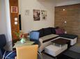 Obývacia izba Zadar - Diklo, Obývacia izba v ubytovacej jednotke apartment, WiFi.