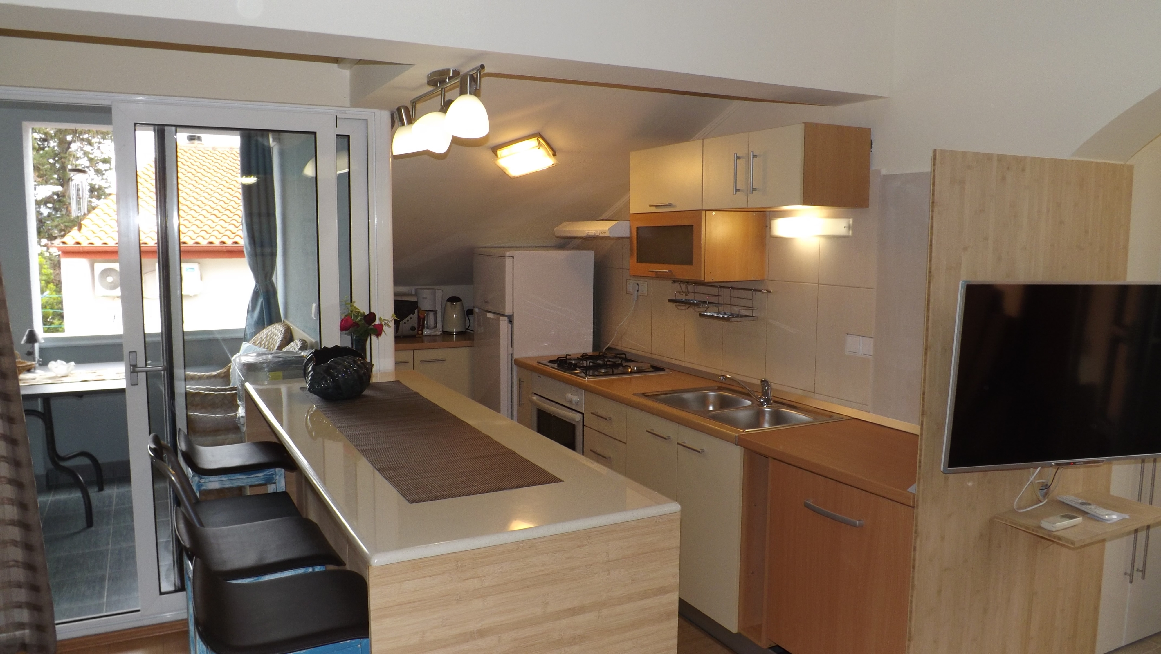 Two bedroom apartment with terrace Zadar - Diklo, Zadar  A-c