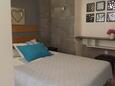 Zadar - Diklo, Спальня в размещении типа studio-apartment, доступный кондиционер и WiFi.
