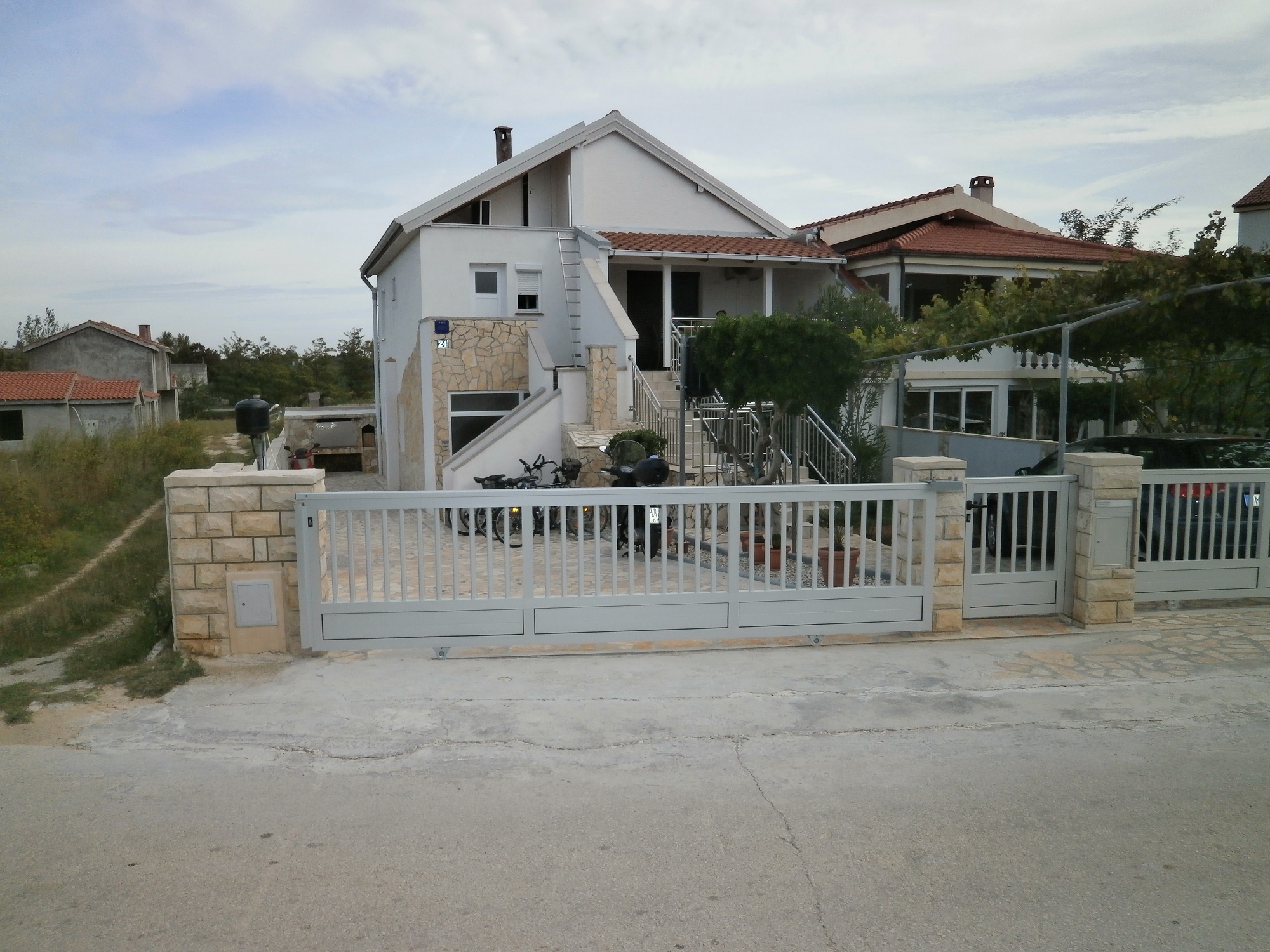 Studio flat with terrace Nin, Zadar (AS-12864-a)