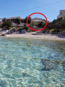 Kanica, Rogoznica, Hébergement 12895 - Appartement à proximité de la mer avec une plage de galets.