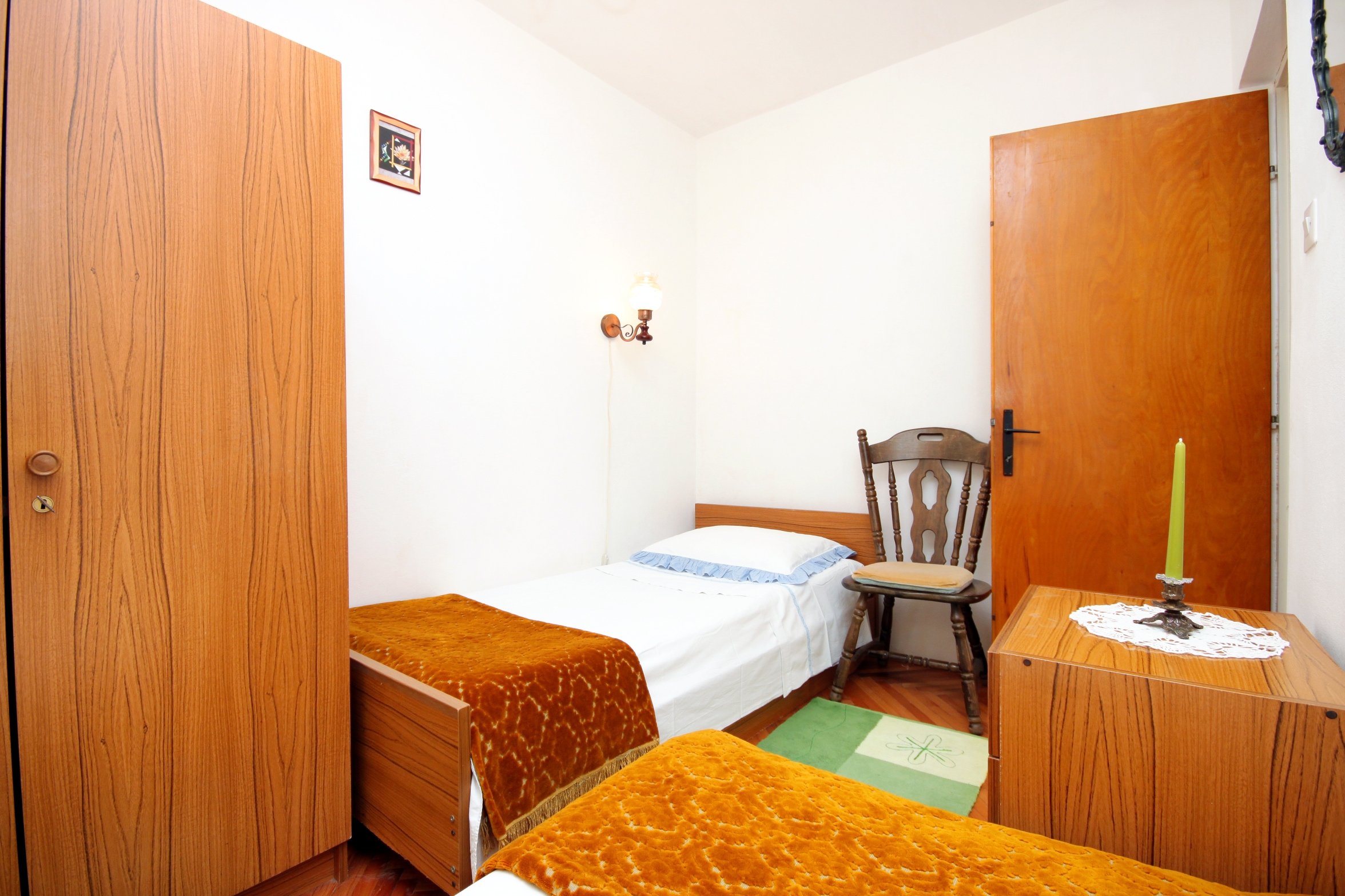 Three bedroom apartment with terrace and sea view Gršćica, Korčula  A-a