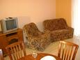 Lokva Rogoznica, Sala de estar in the apartment, air condition available y WiFi.