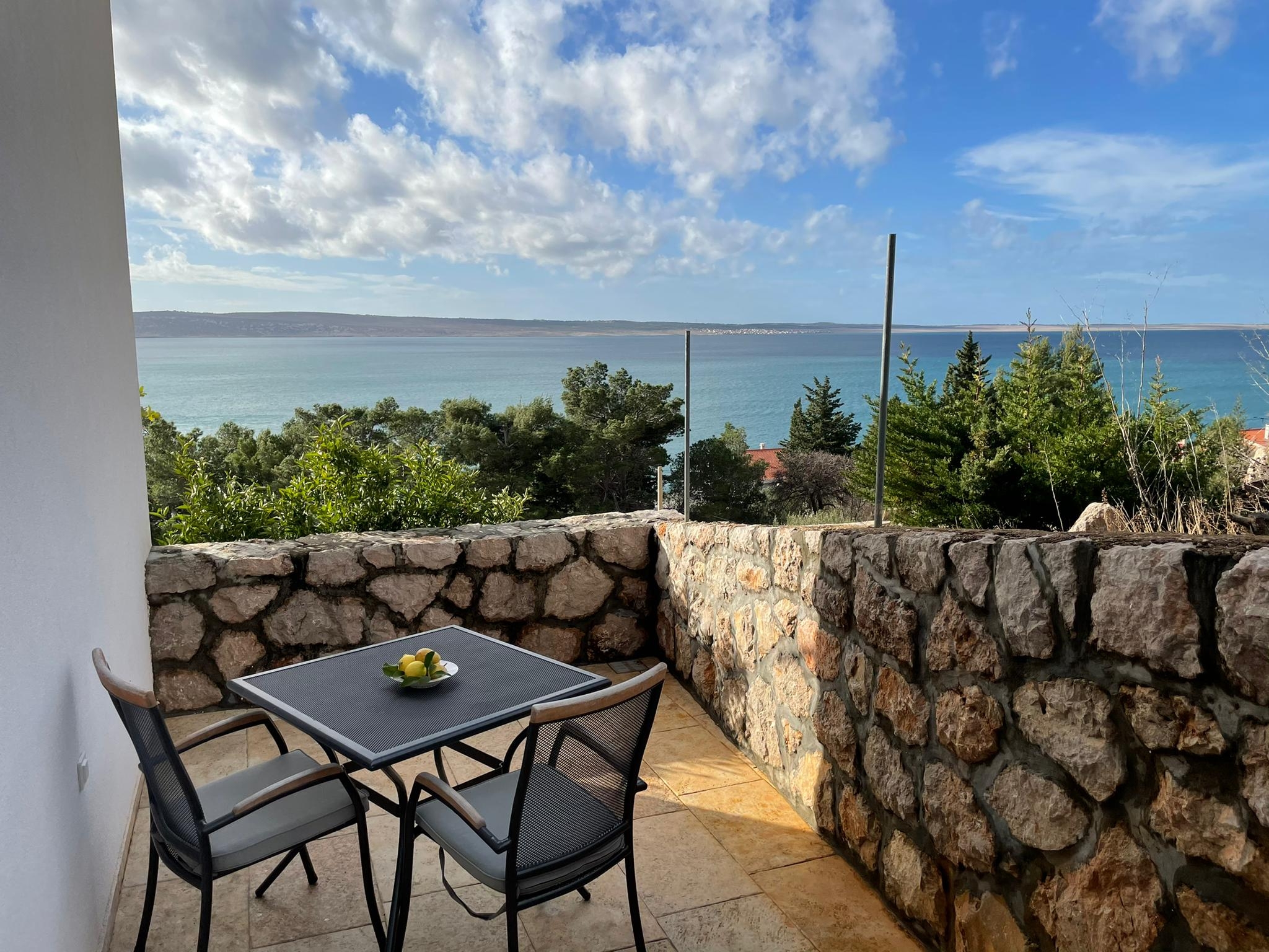 Two bedroom apartment with terrace and sea view Starigrad, Paklenica  A-a