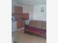 Obývací pokoj Vir, Obývací pokoj v ubytování typu apartment, s klimatizací a WiFi.