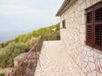 Terrace 2 Ivan Dolac, Terrace 2 in the house, with a sea view and WiFi.