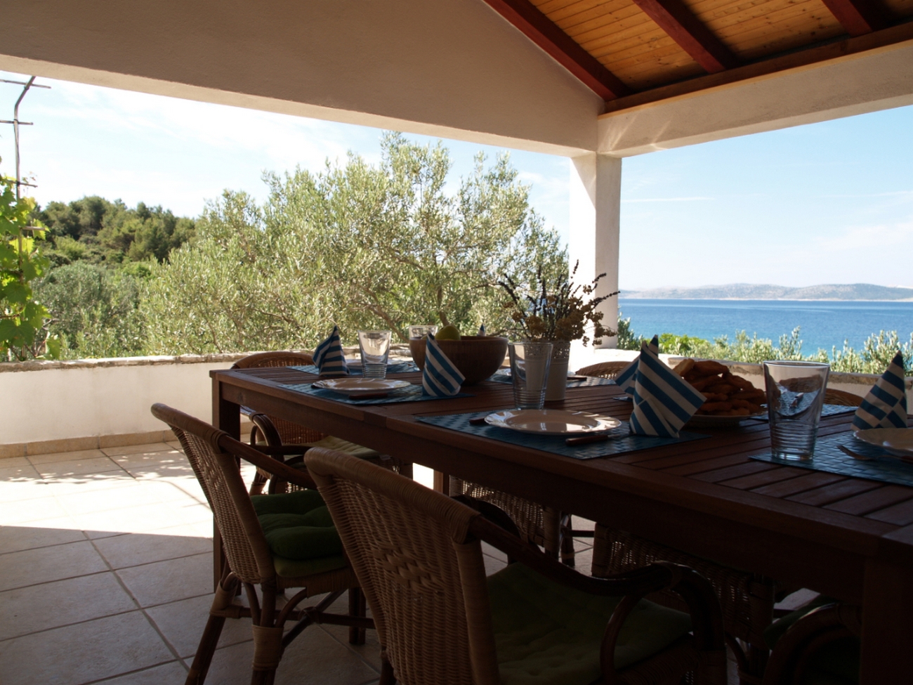 Three bedroom house near beach Cove Žinčena, Pašman  K
