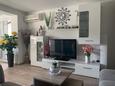 Sala de estar Zaton, Sala de estar in the apartment, air condition available, (pet friendly) y WiFi.