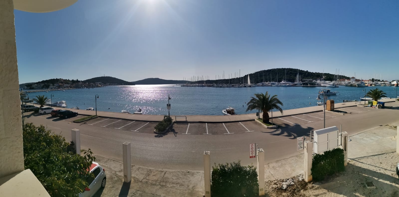 One bedroom apartment with terrace and sea view Rogoznica  A-c