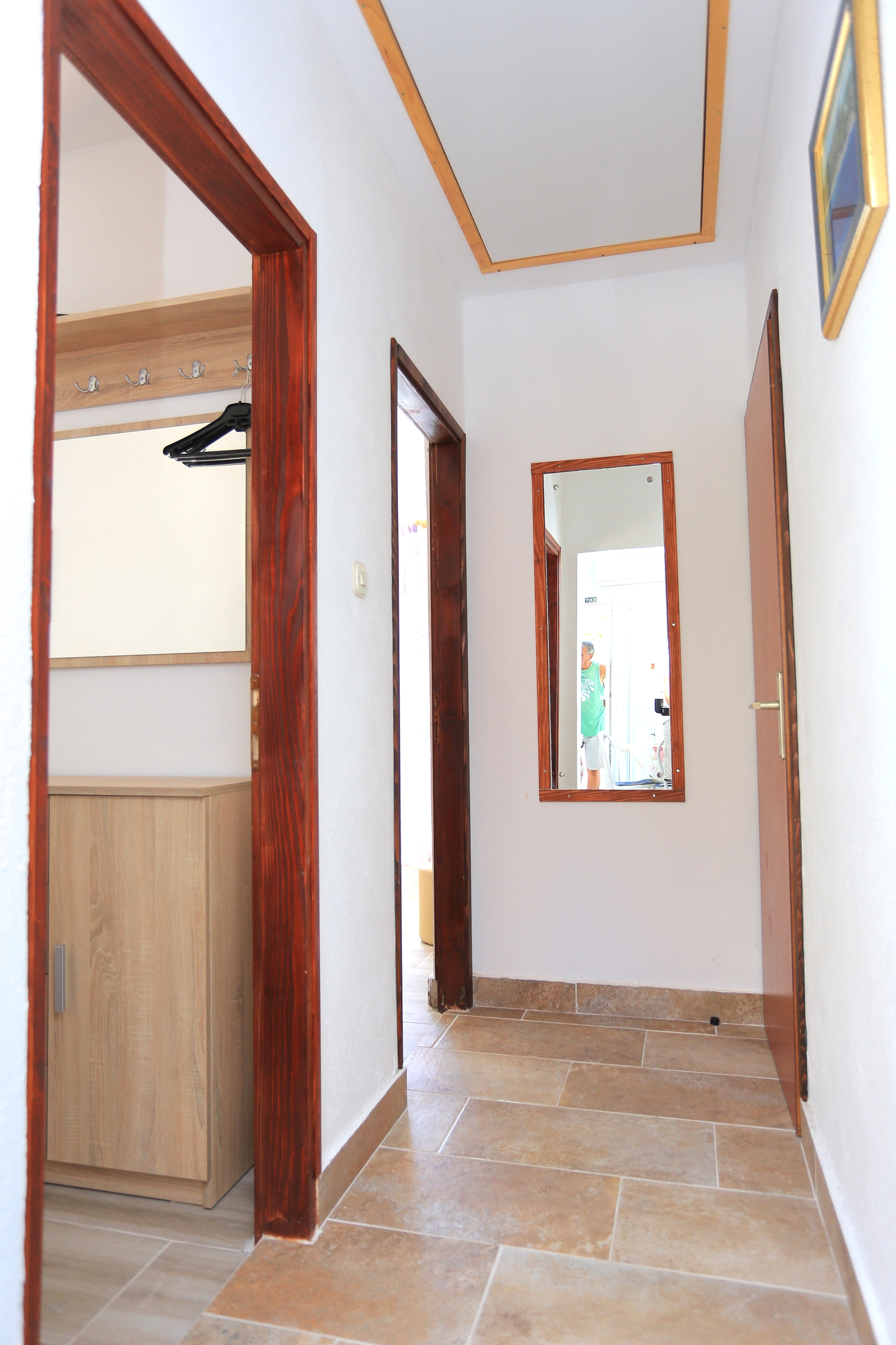 Two bedroom apartment near beach Rogoznica  A-b