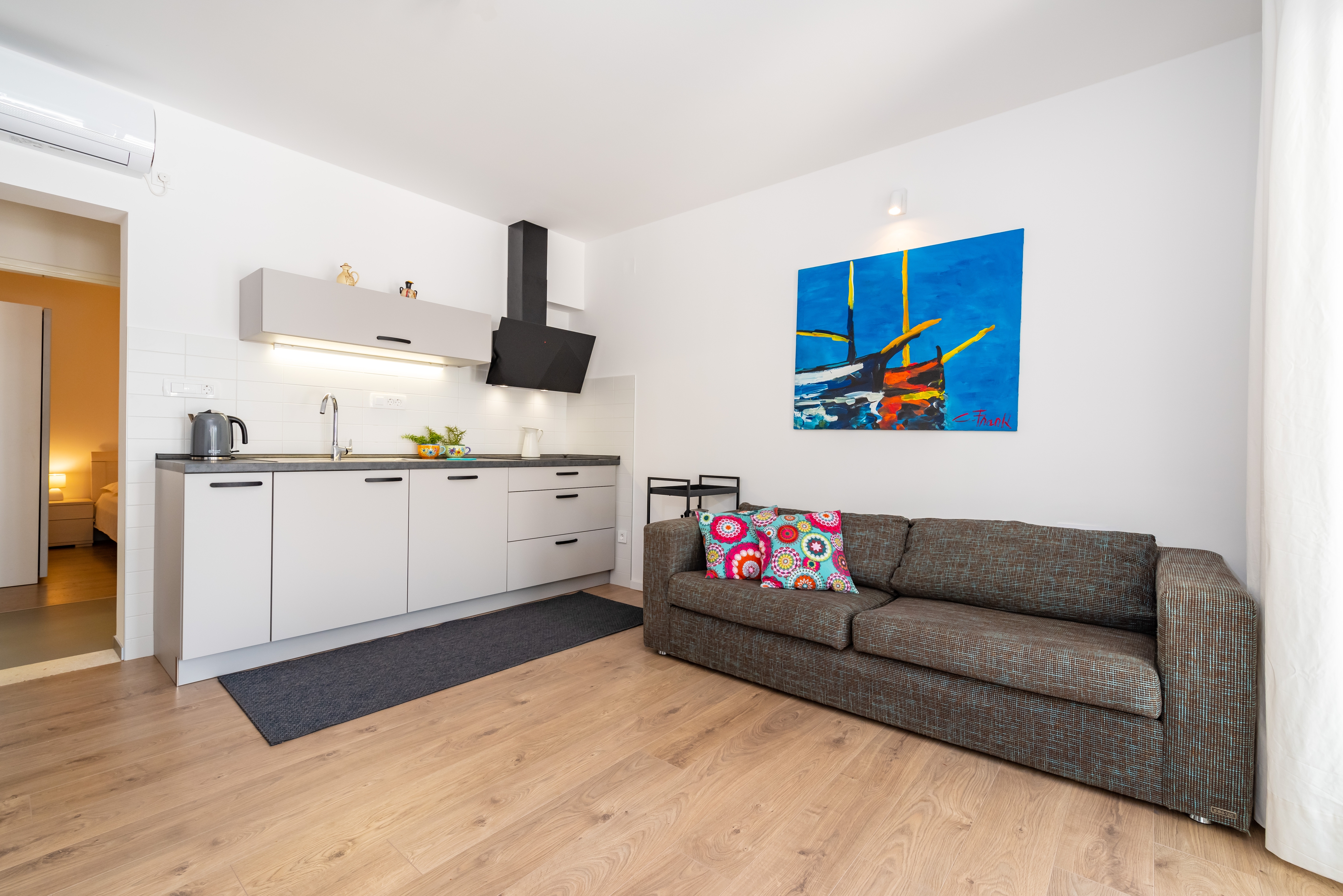 Two bedroom apartment with terrace Mandre, Pag (A-13015-a)