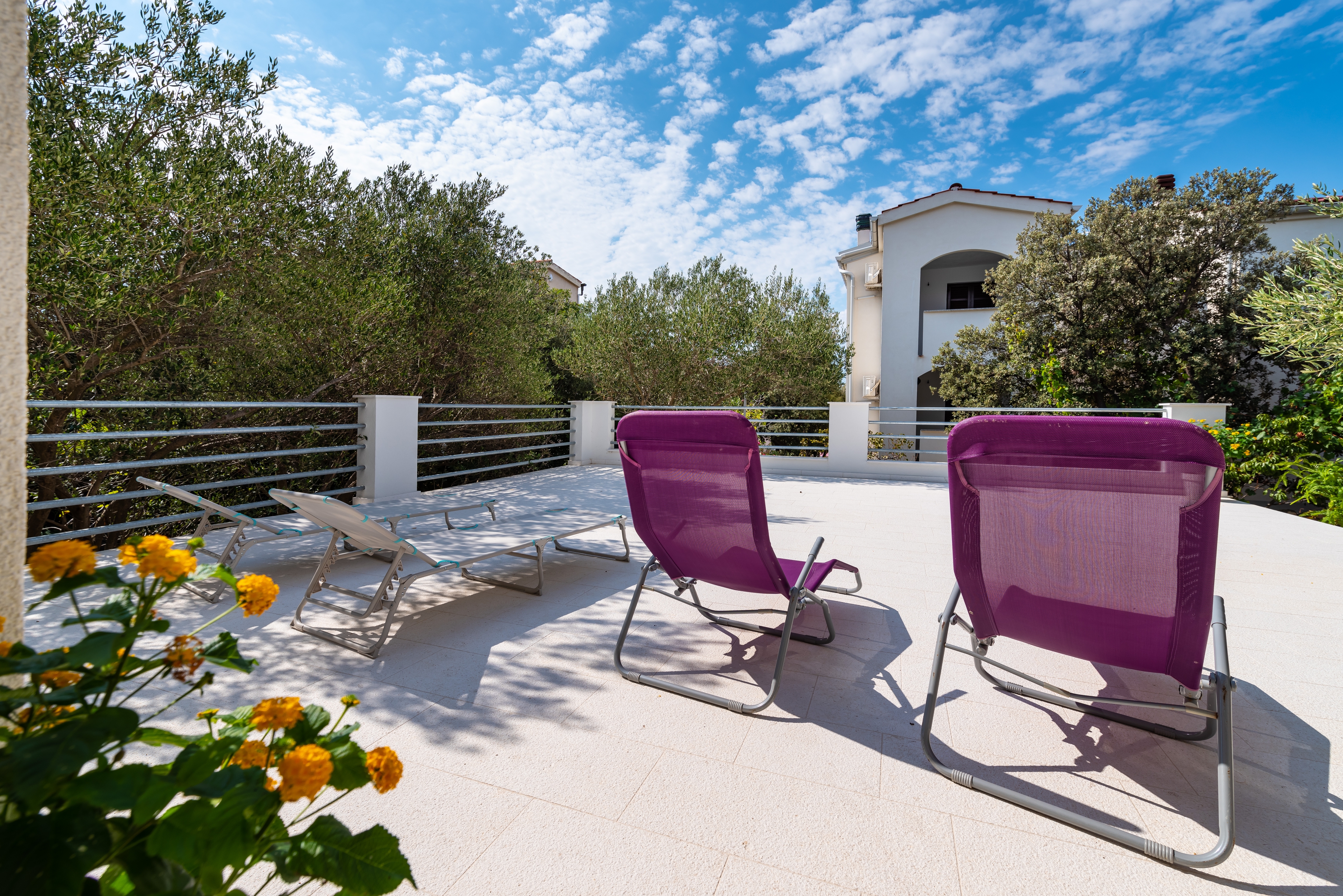 One bedroom apartment with terrace Mandre, Pag (A-13015-c)