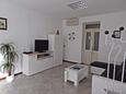 Obývací pokoj Pula, Obývací pokoj v ubytování typu apartment, s klimatizací a WiFi.
