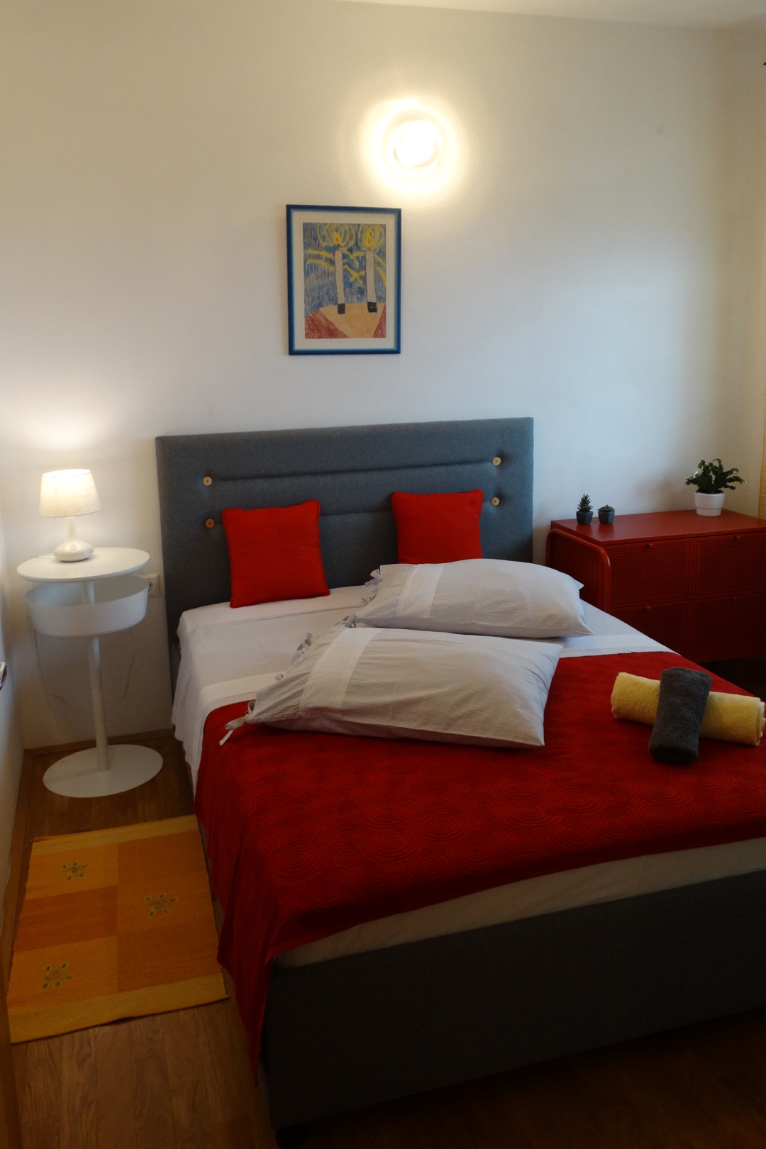 Two bedroom apartment with terrace and sea view Nemira, Omiš  A-c