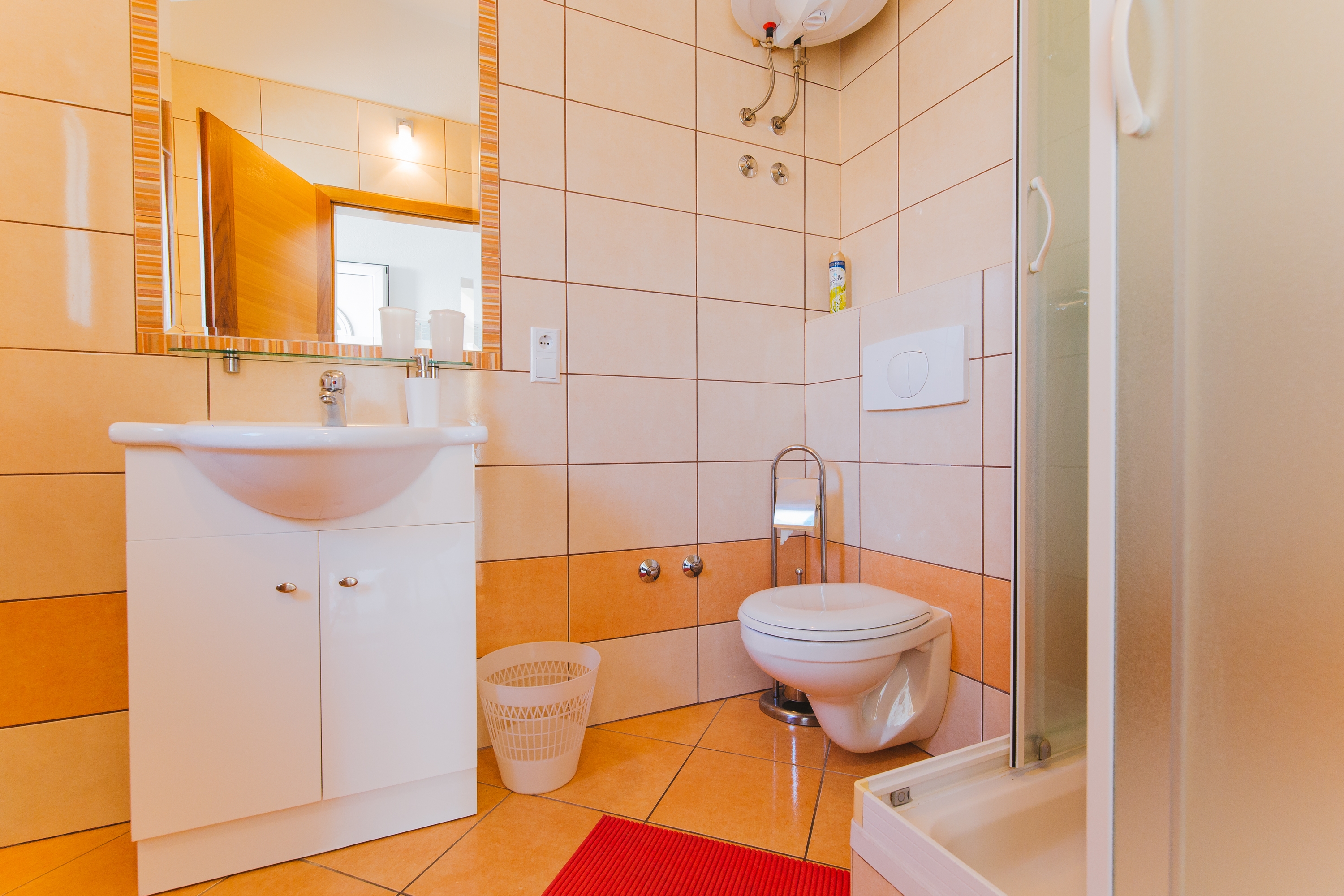 Two bedroom apartment with terrace and sea view Nemira, Omiš  A-d