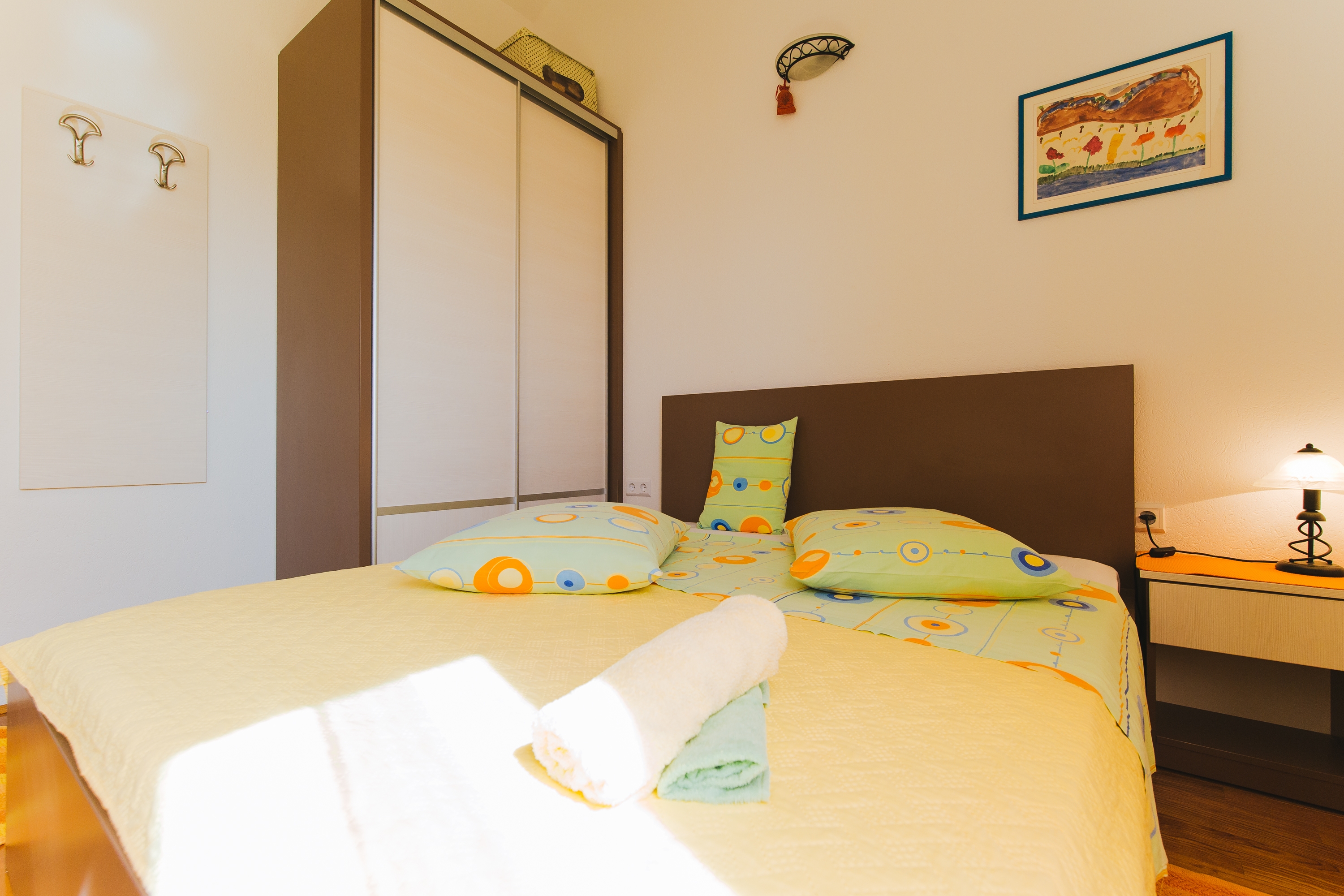Two bedroom apartment with terrace and sea view Nemira, Omiš  A-d
