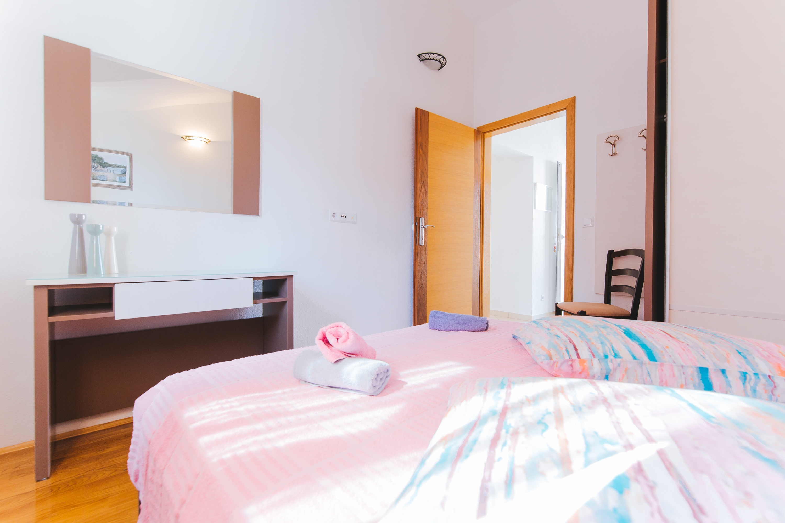 Two bedroom apartment with terrace and sea view Nemira, Omiš  A-d