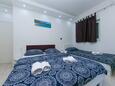 Ložnice 2 Podaca, Ložnice 2 v ubytování typu apartment, s klimatizací, domácí mazlíčci povoleni a WiFi.