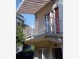 Balkon 1 Drače, Balkon 1 v ubytování typu house, domácí mazlíčci povoleni a WiFi.