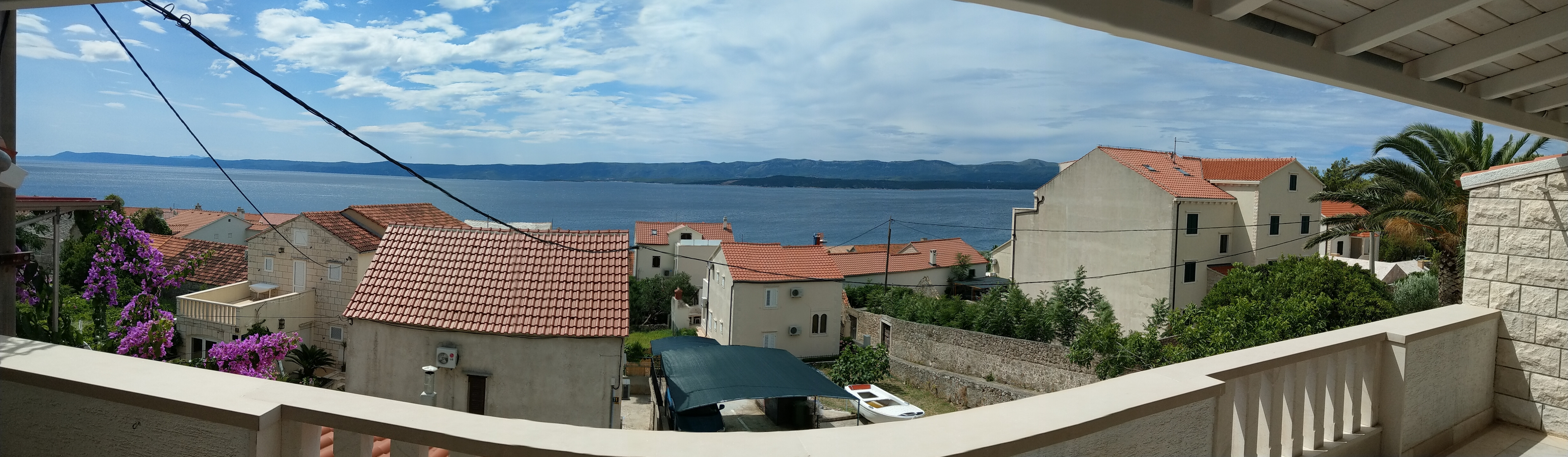 Three bedroom apartment with terrace and sea view Bol, Brač  A-b