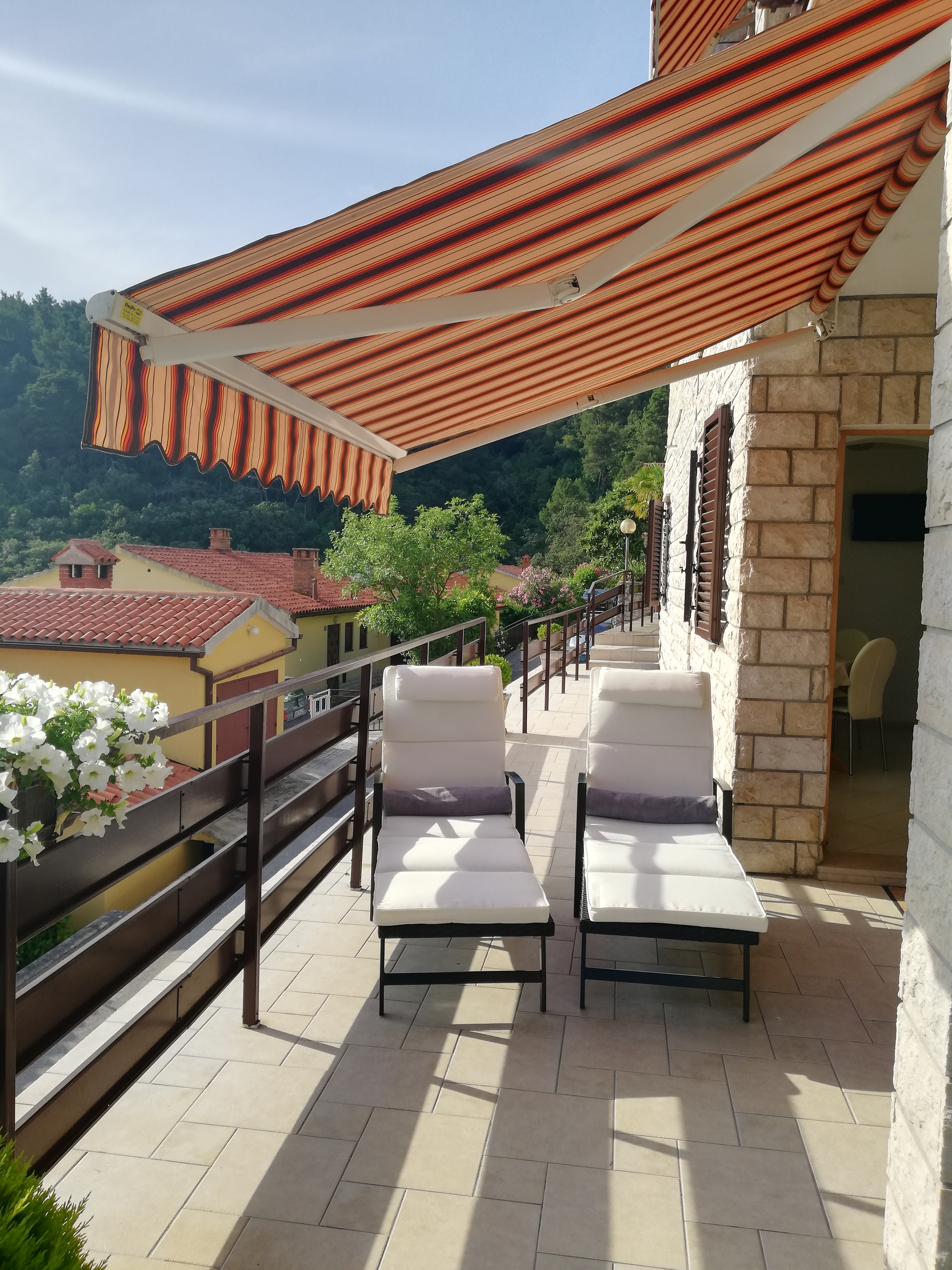 Two bedroom apartment with terrace and sea view Rabac, Labin  A-a