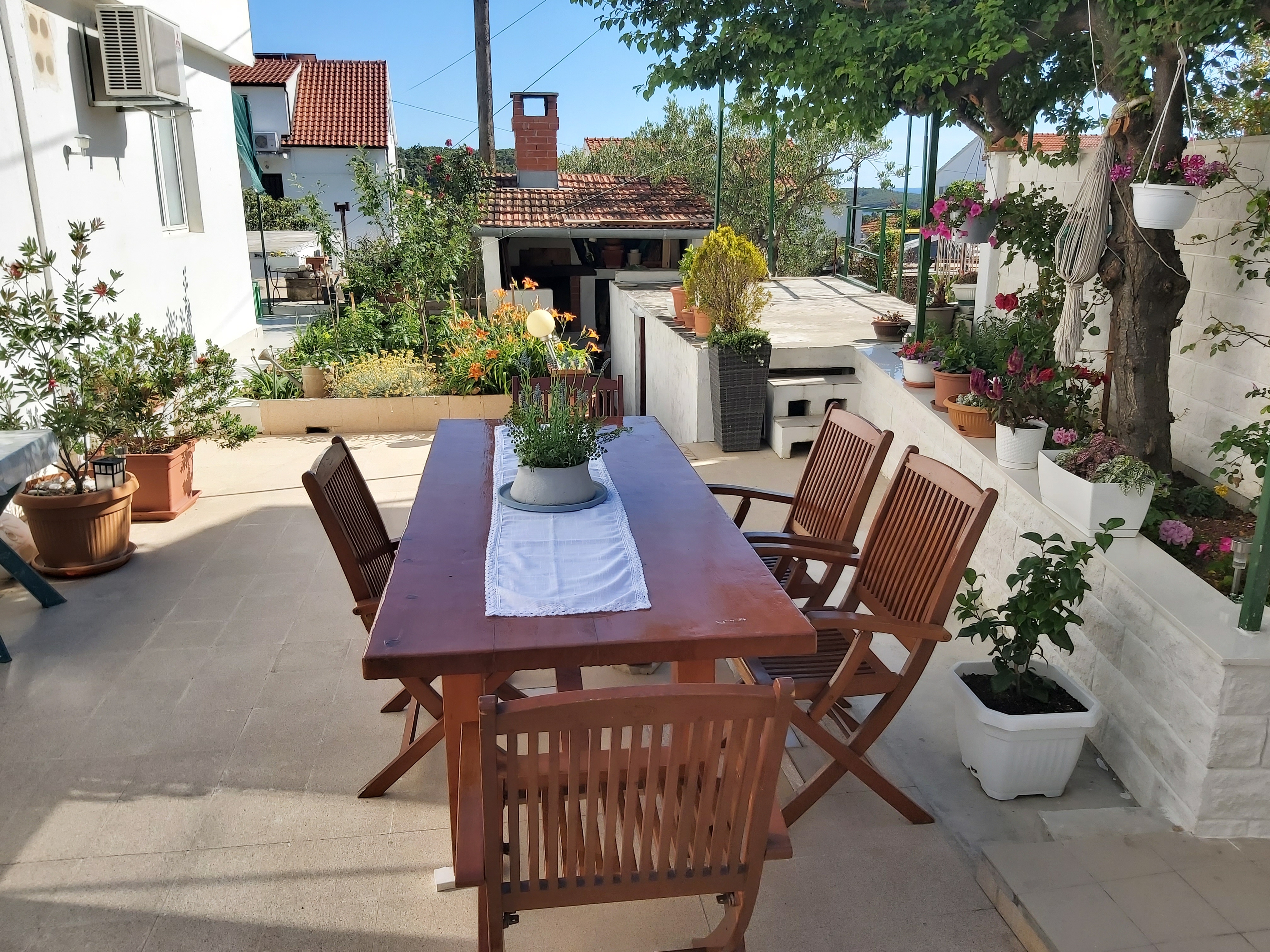 Studio flat with terrace Hvar  AS-a