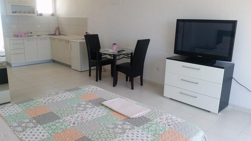 Studio flat with balcony and sea view Gradac, Makarska  AS-a