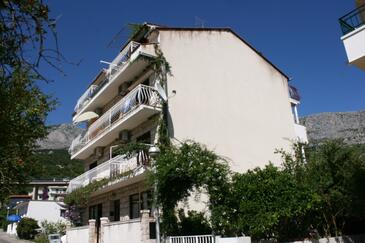 Podgora, Makarska, Hébergement 13216 - Appartement à proximité de la mer avec une plage de galets.