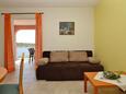Living room Karbuni, Living room in the apartment, (pet friendly) and WiFi.