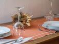 Malinska, Dining room in the studio-apartment, (pet friendly) and WiFi.