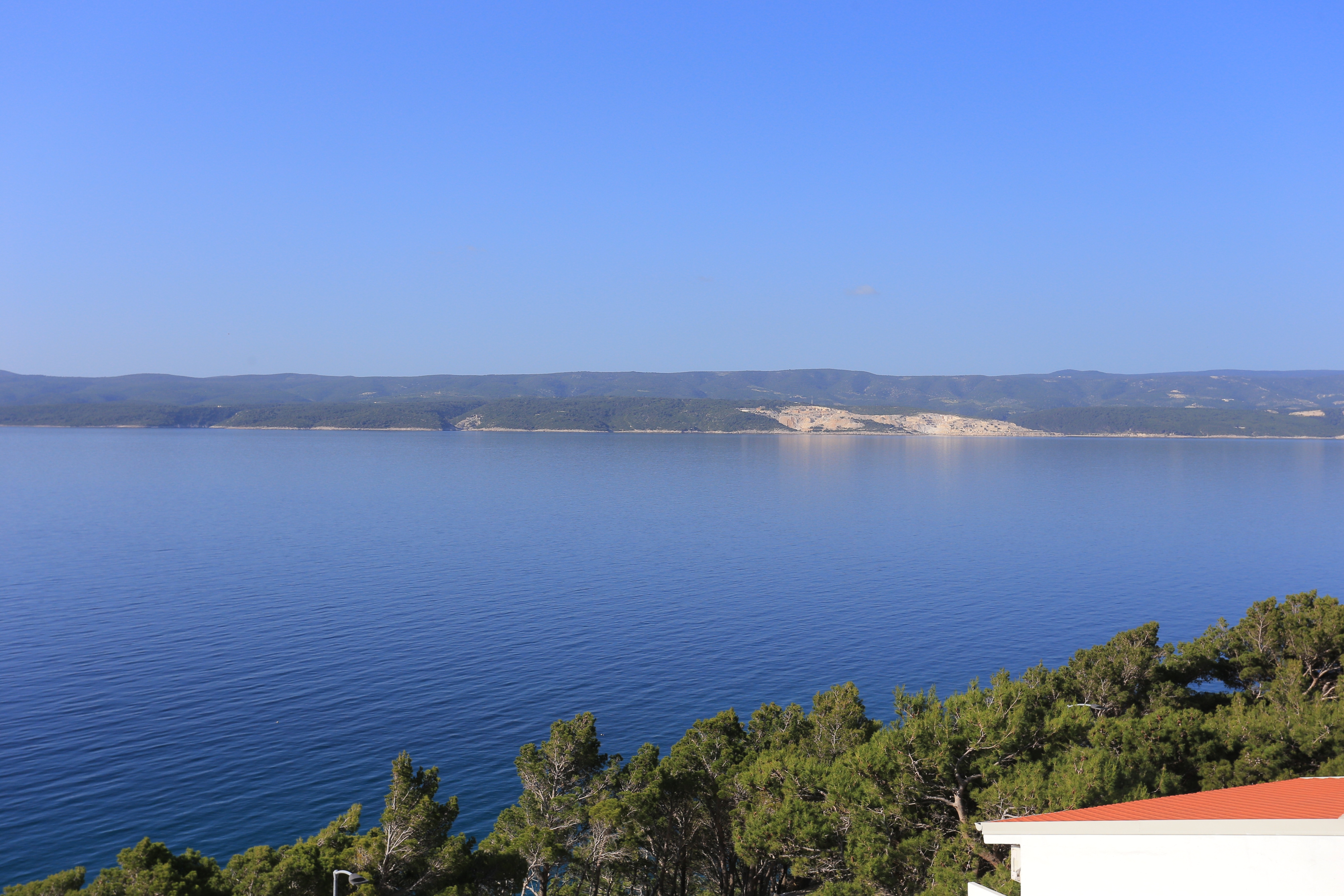 One bedroom apartment with terrace and sea view Lokva Rogoznica, Omiš  A-c