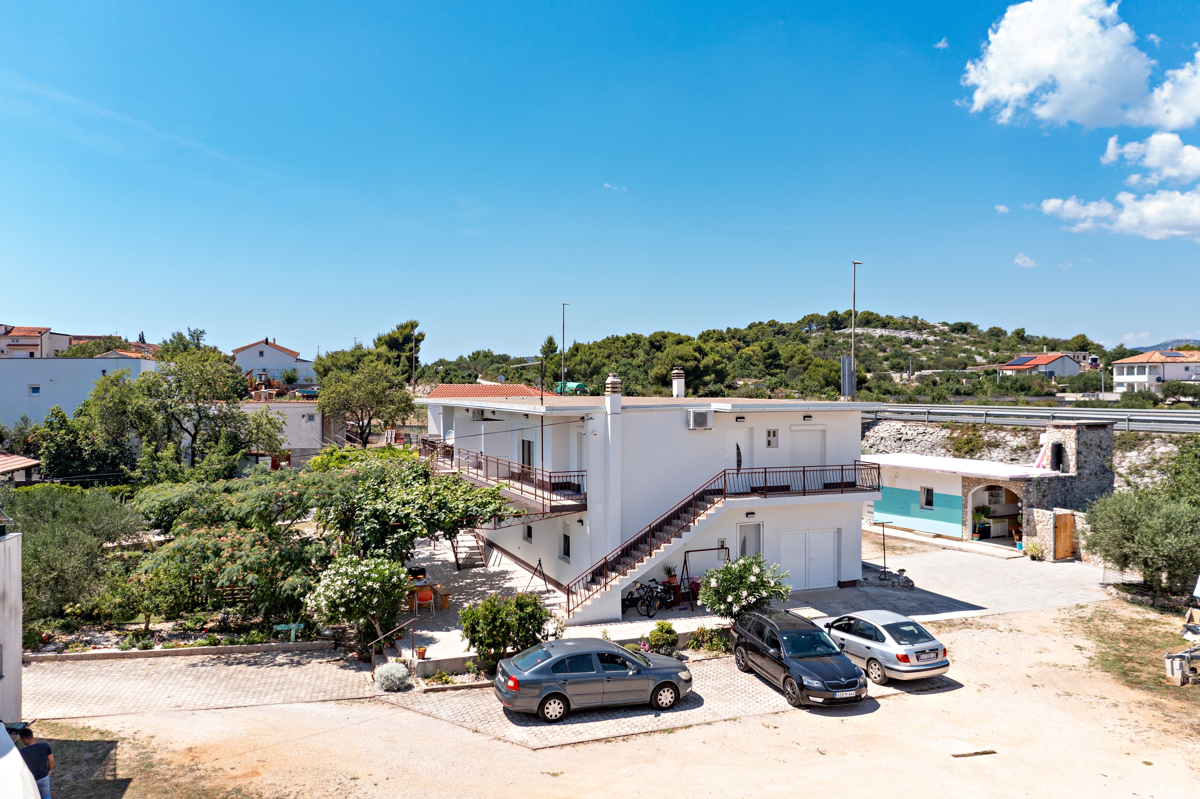 Dvosobni apartman s balkonom Pirovac, Šibenik  A-b