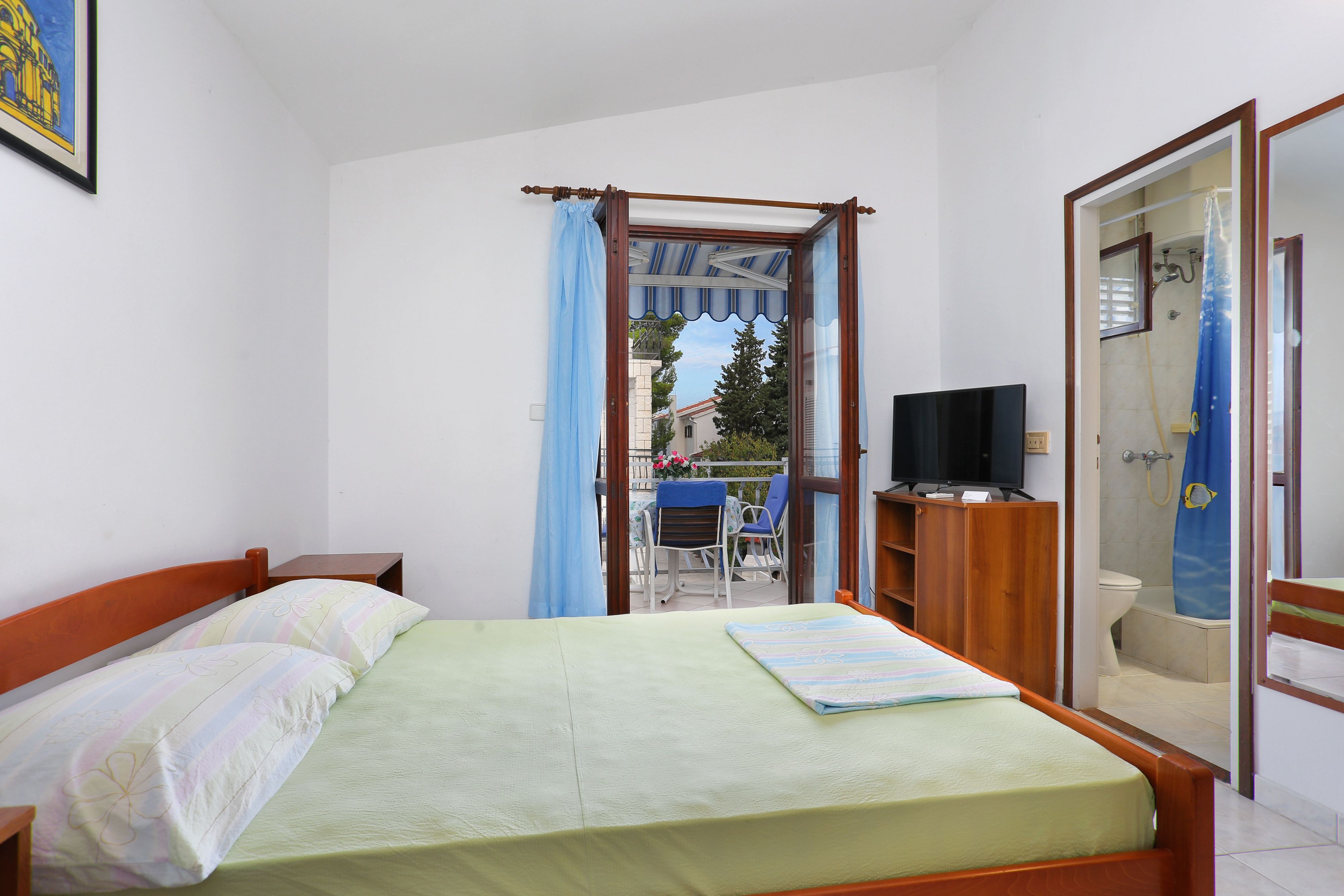 Studio flat with balcony and sea view Slatine, Čiovo (AS-13298-a) Studio flat with balcony and sea view Slatine, Čiovo (AS-13298-a)