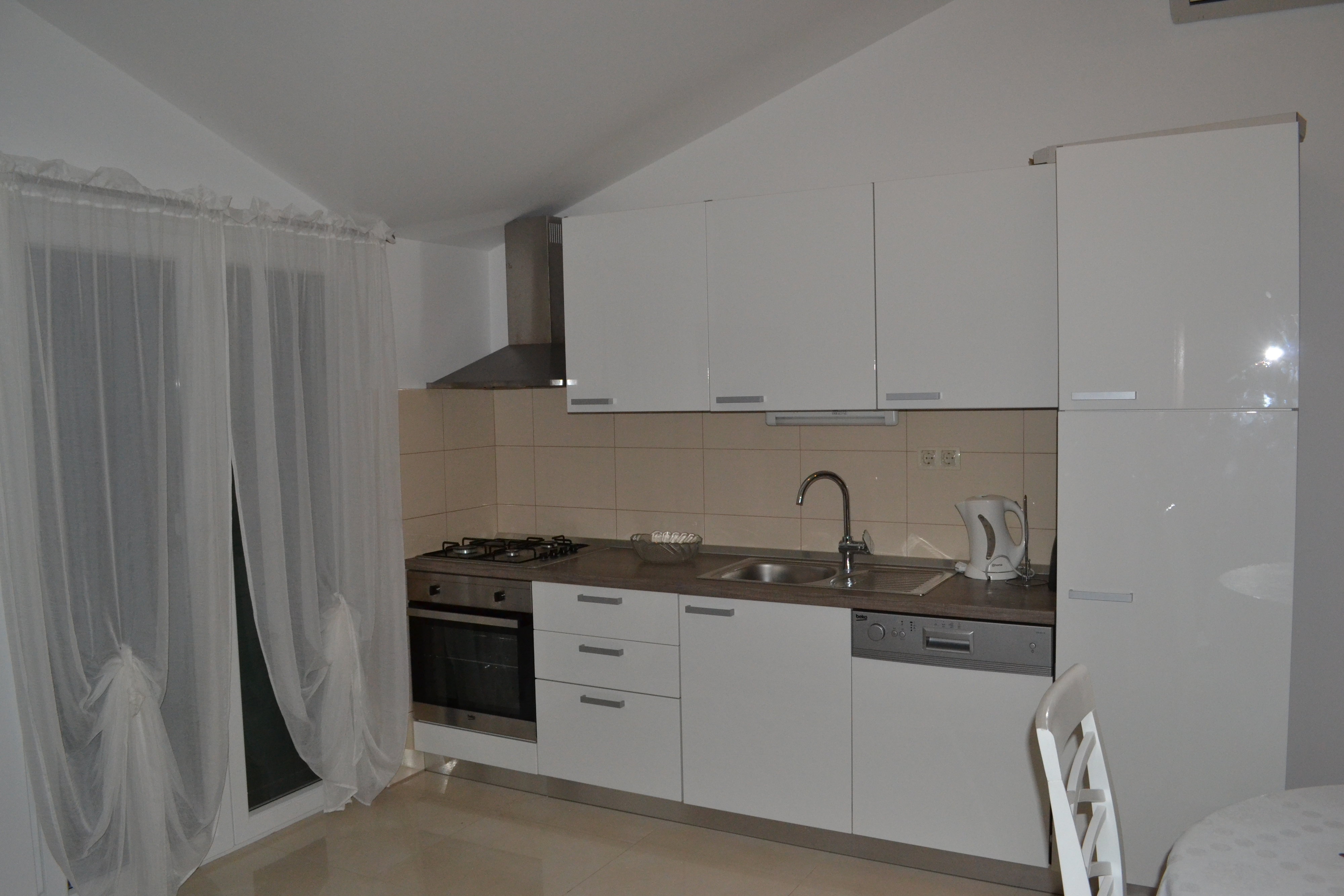 Two bedroom apartment with terrace and sea view Grebaštica, Šibenik  A-a