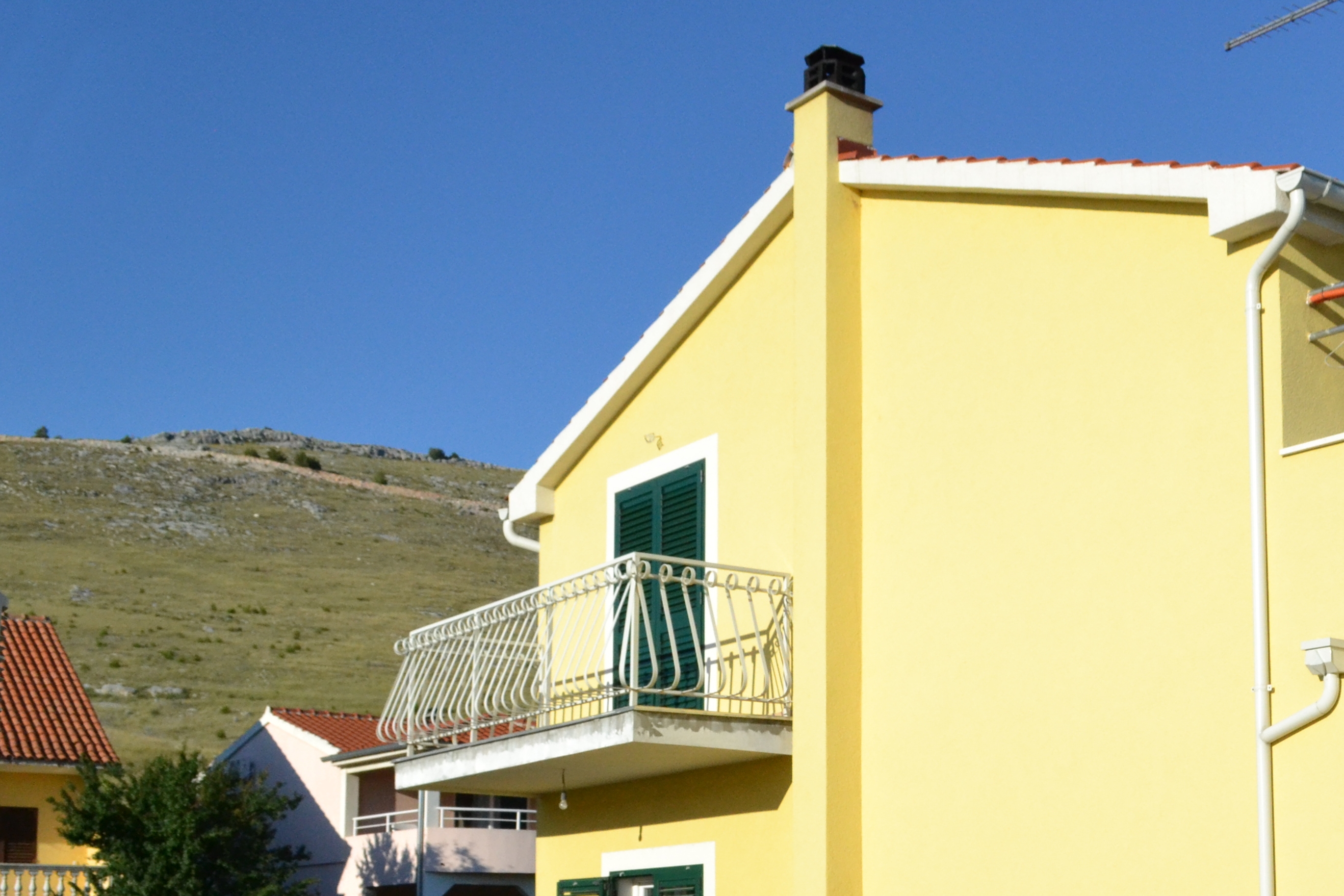 Two bedroom apartment with terrace and sea view Grebaštica, Šibenik  A-b