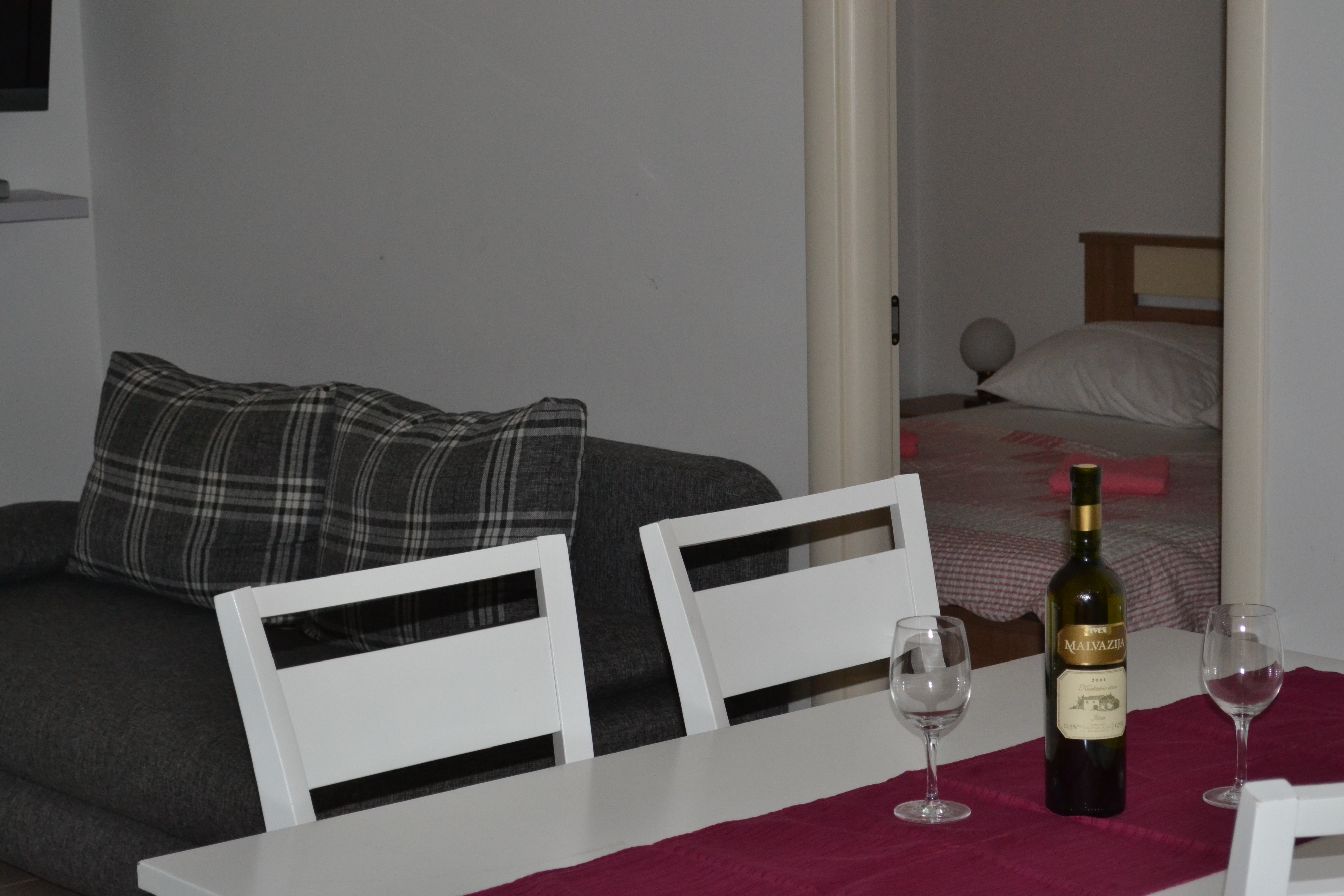 Two bedroom apartment with terrace and sea view Grebaštica, Šibenik  A-b