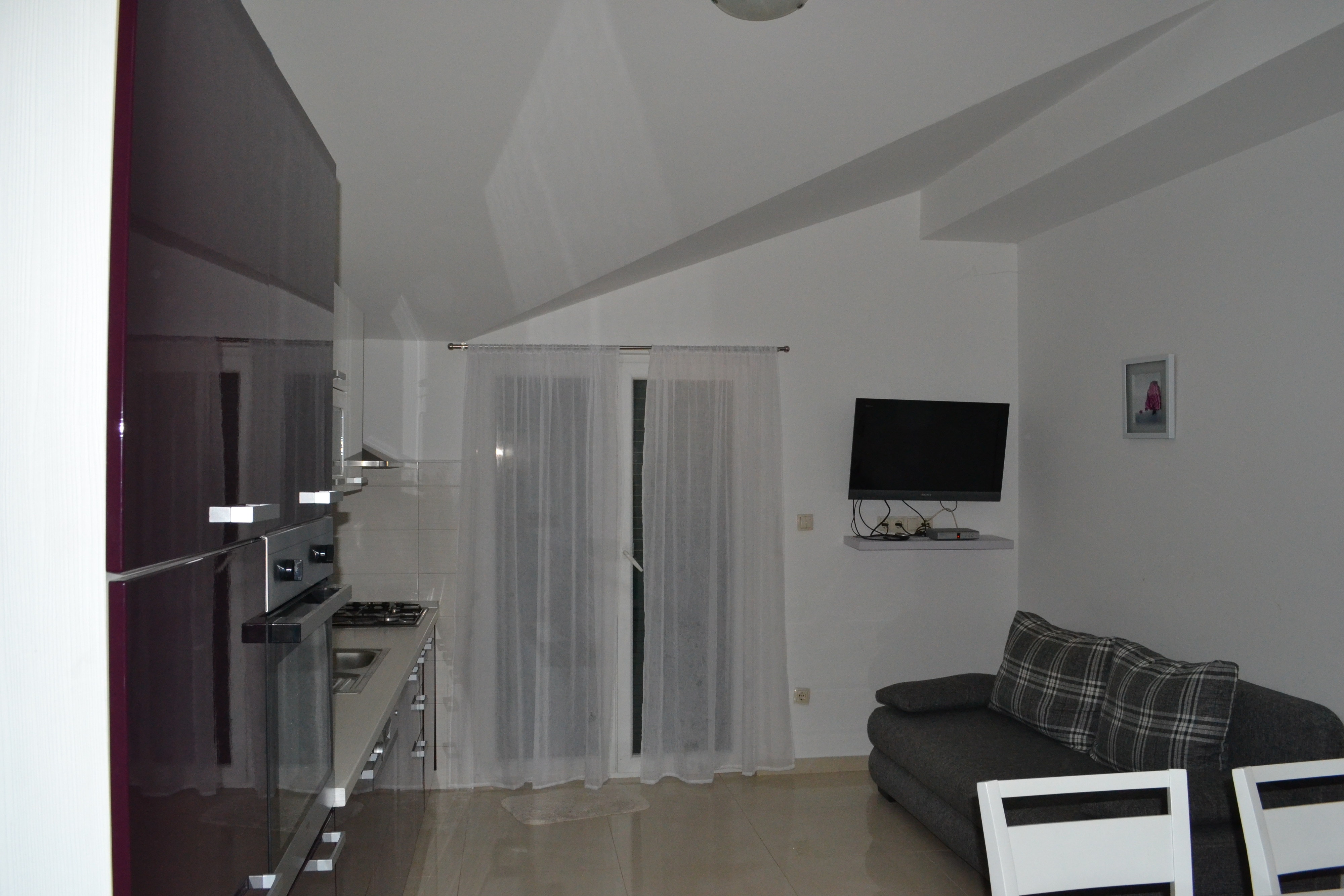 Two bedroom apartment with terrace and sea view Grebaštica, Šibenik  A-b